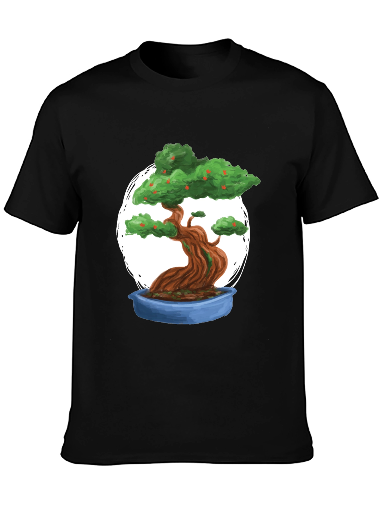 Bonsai Tree Graphic Tee - Unique Stylish Casual