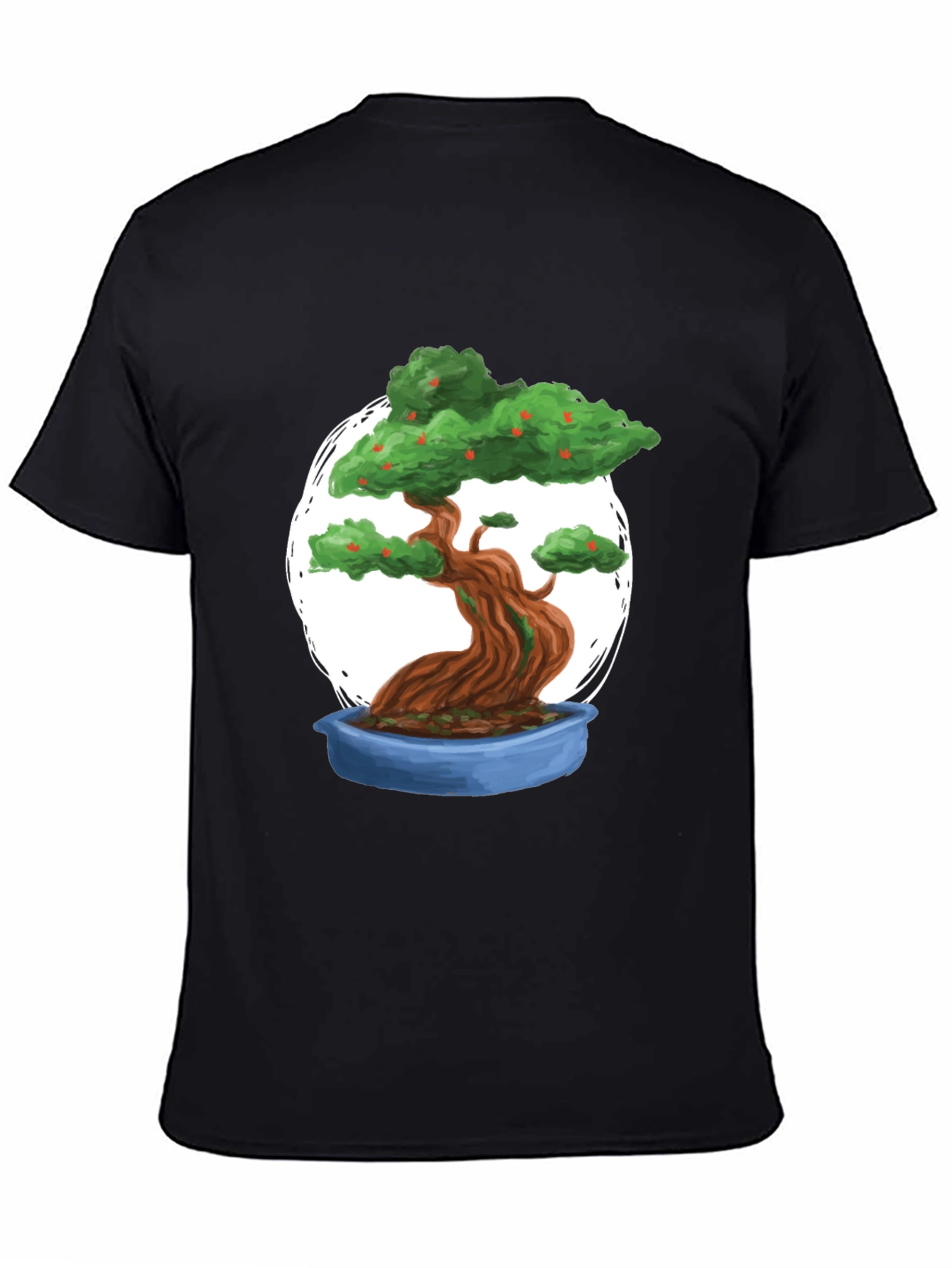Bonsai Tree Graphic Tee - Unique Stylish Casual