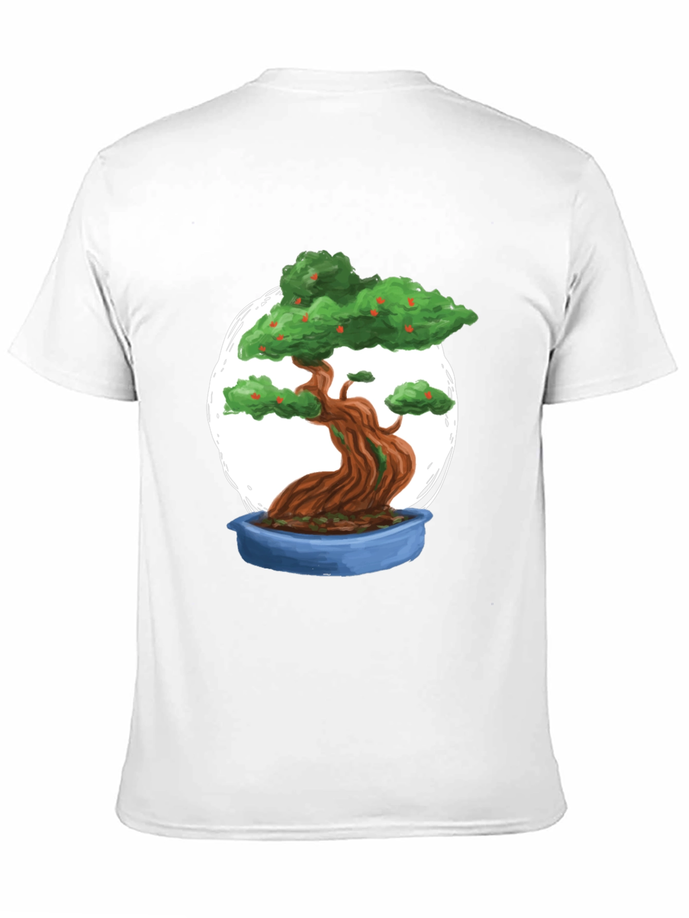 Bonsai Tree Graphic Tee - Unique Stylish Casual