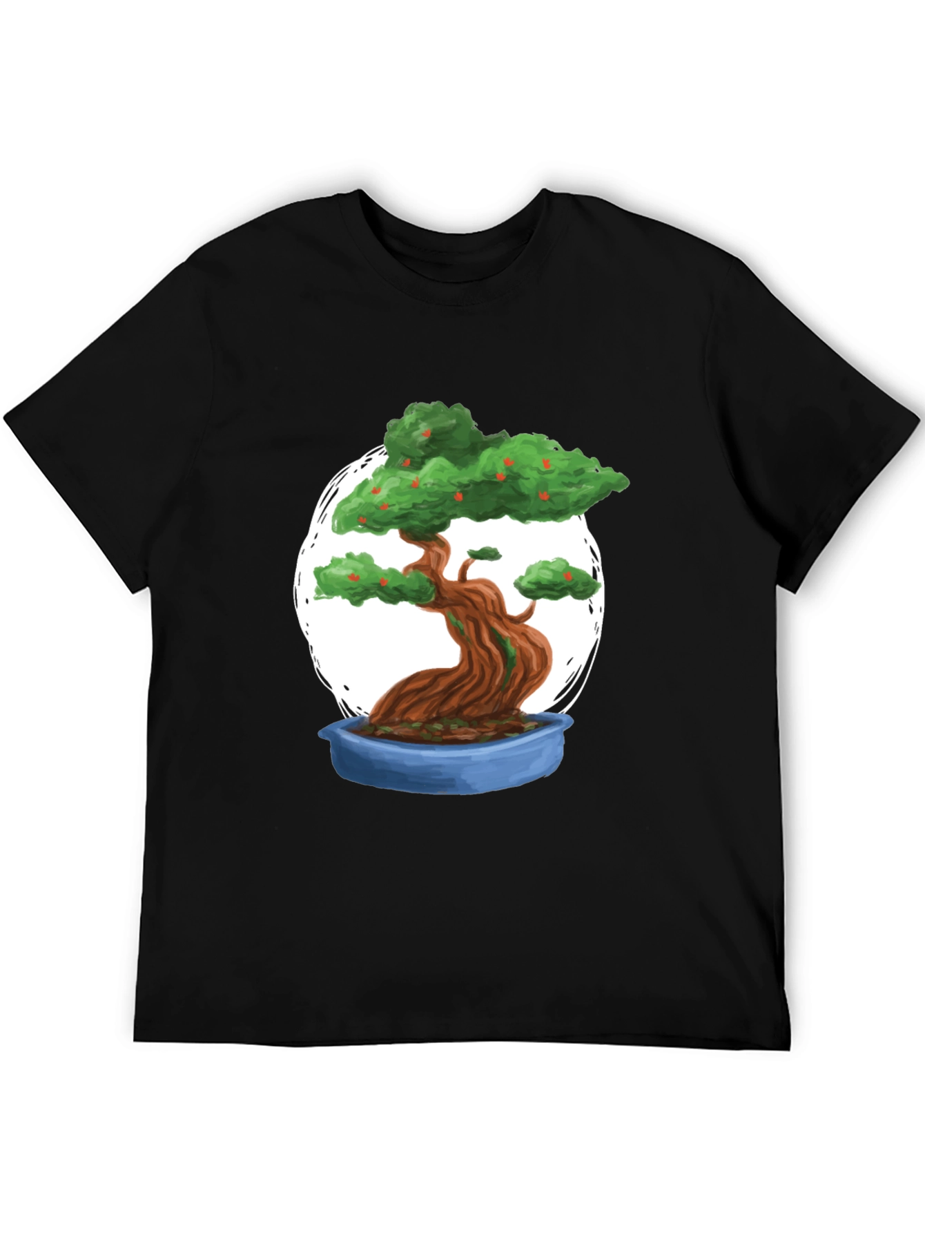 Bonsai Tree Graphic Tee - Unique Stylish Casual