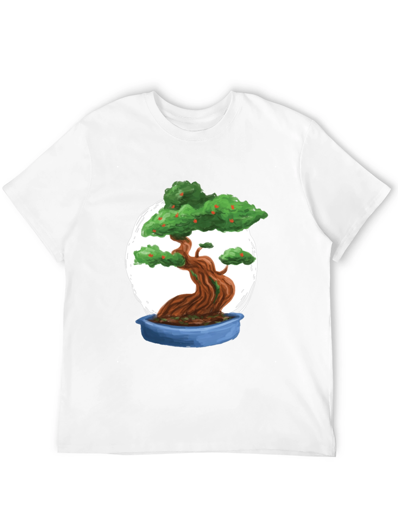 Bonsai Tree Graphic Tee - Unique Stylish Casual