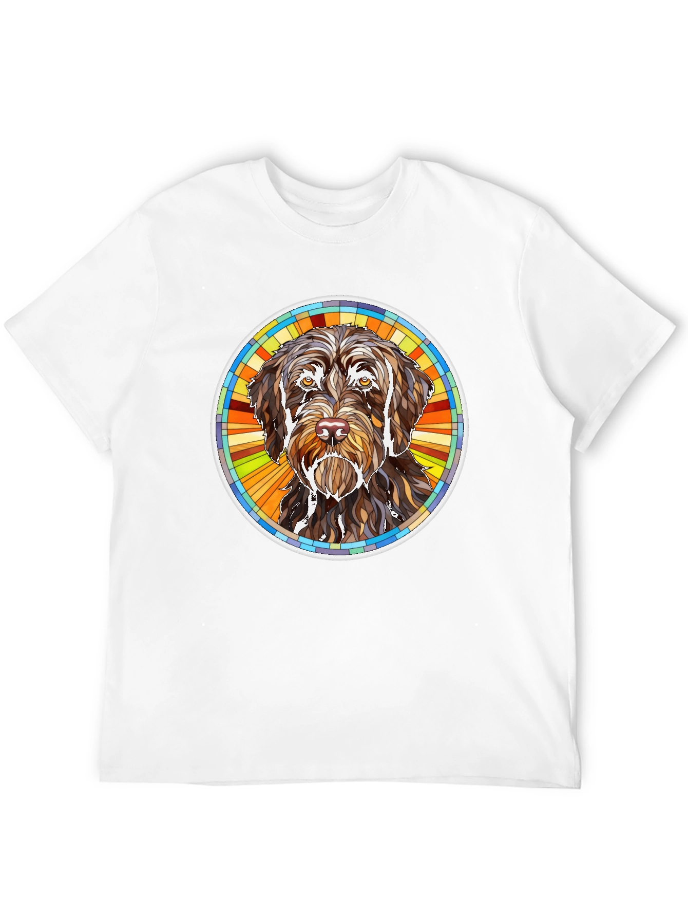 Dog Art T-Shirt - Stylish Pet Lover Apparel