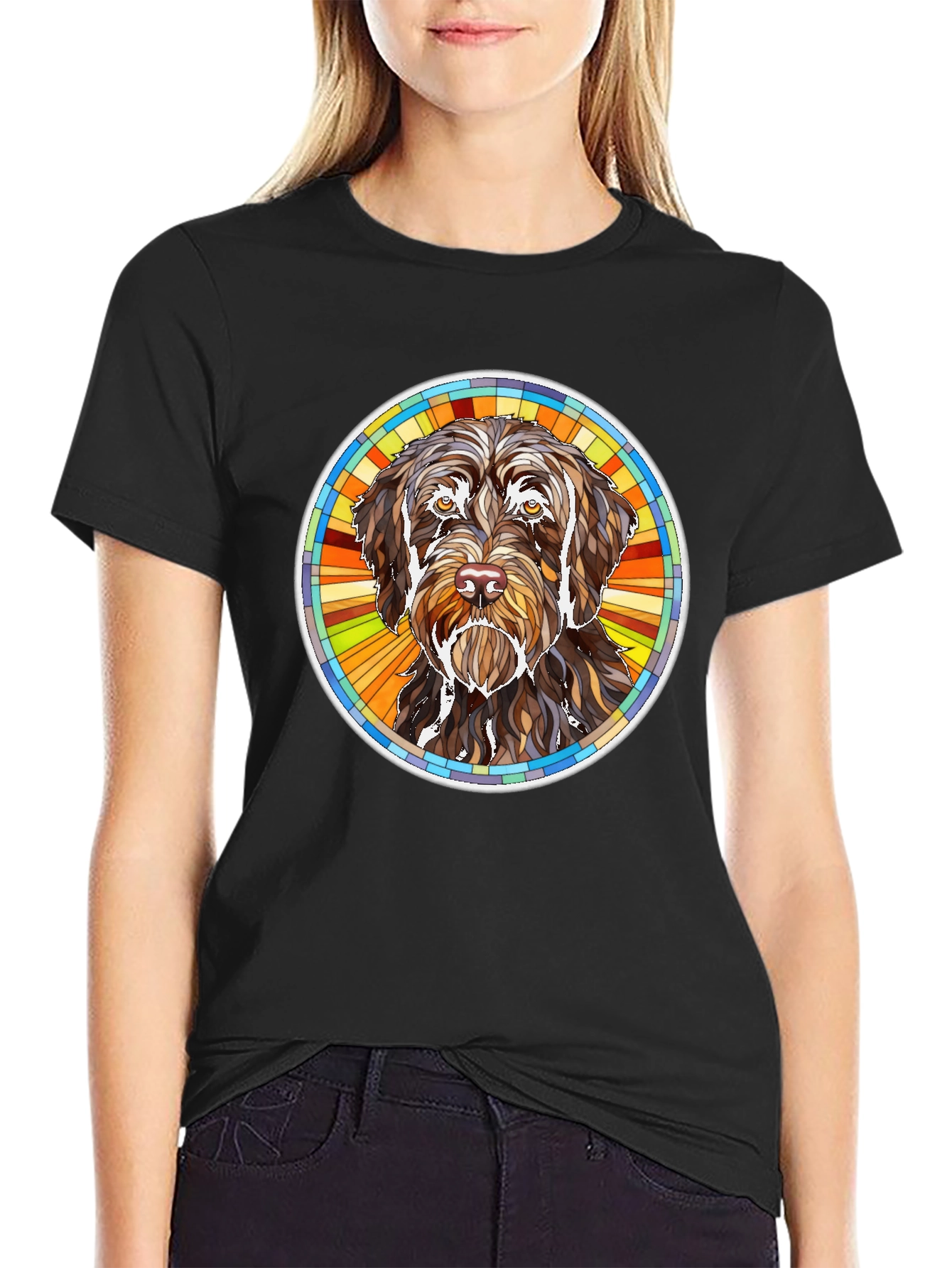 Dog Art T-Shirt - Stylish Pet Lover Apparel