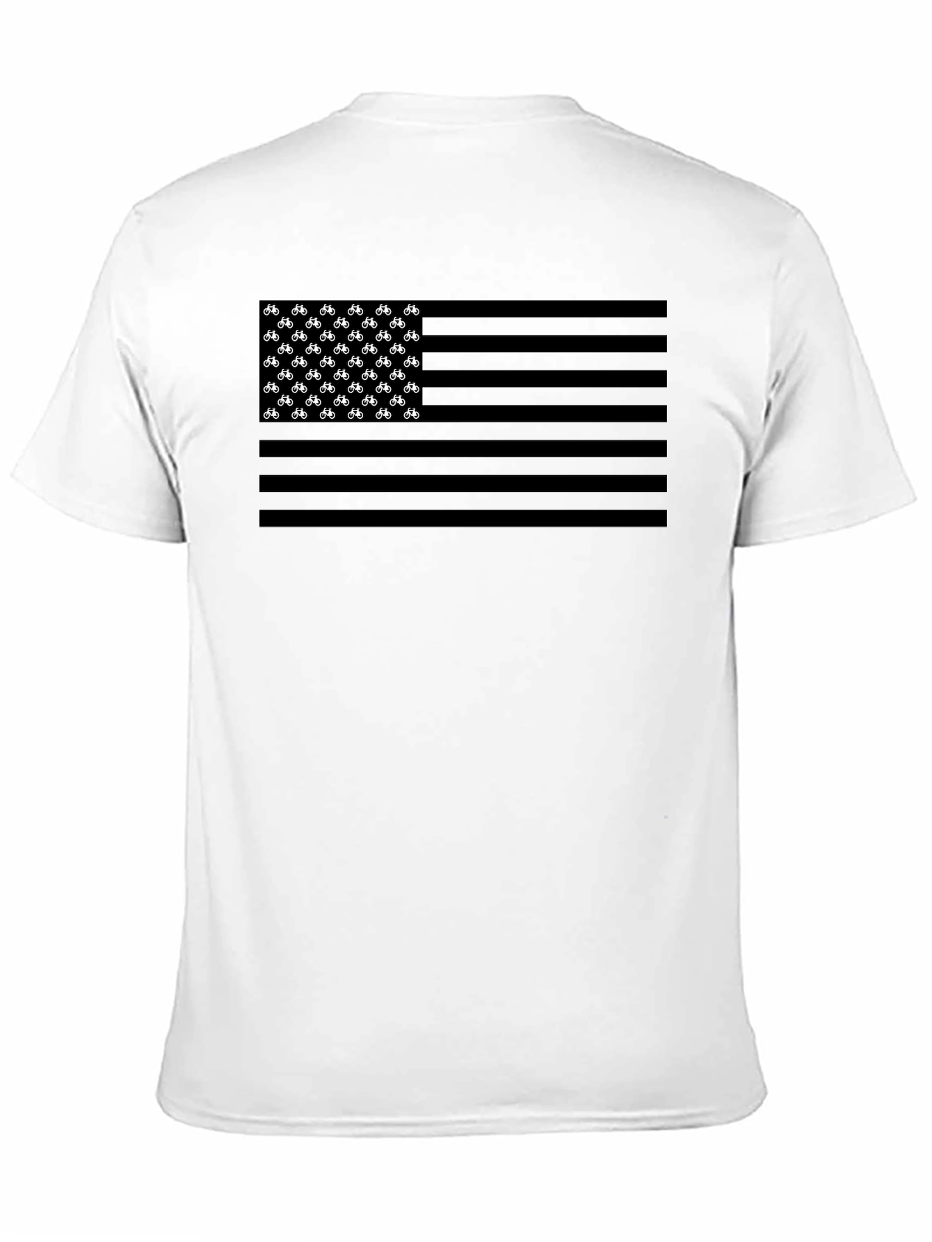 Blacked Out American Flag T-Shirt