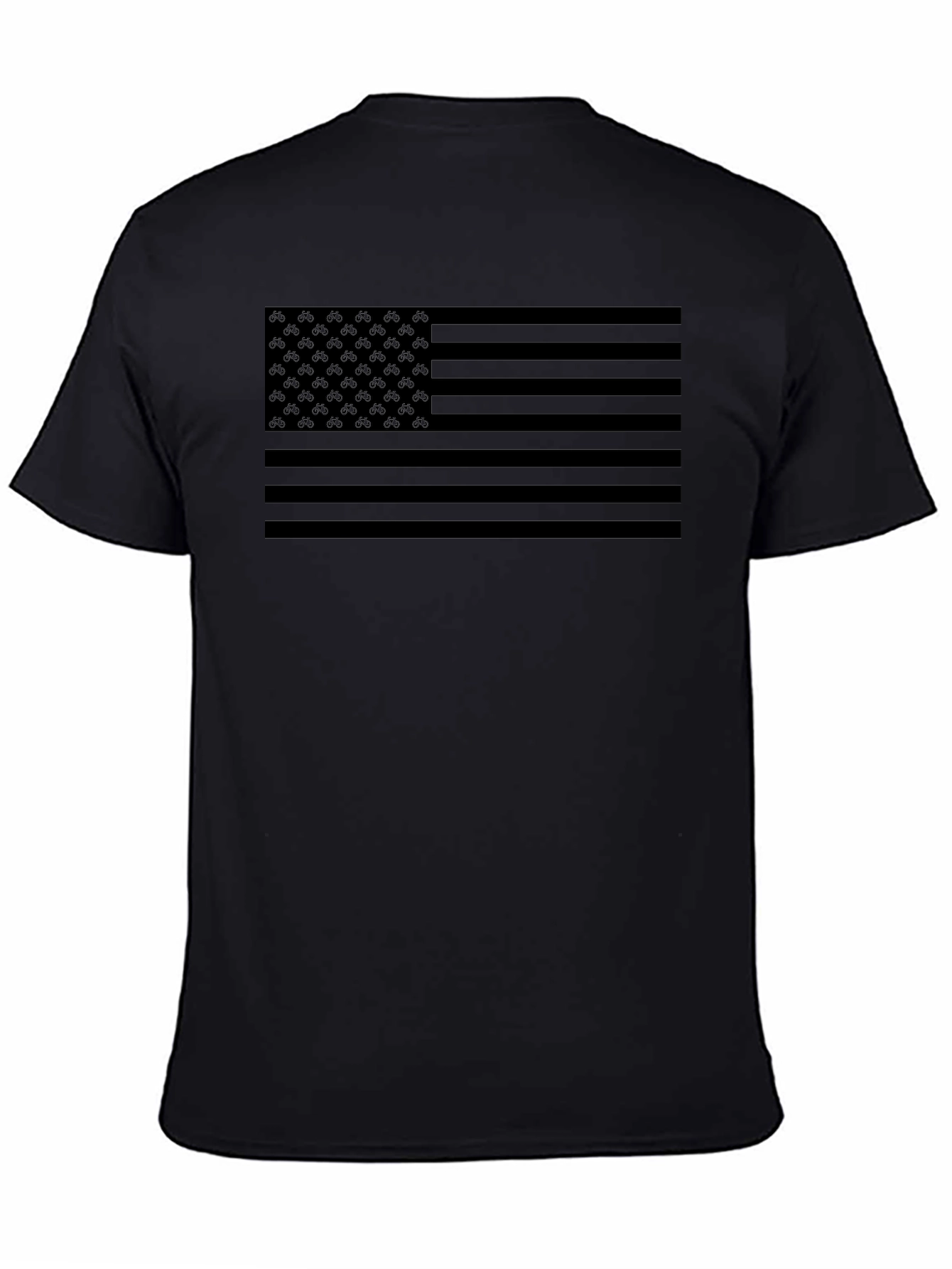 Blacked Out American Flag T-Shirt