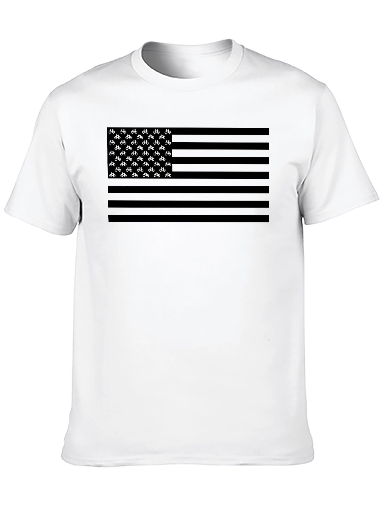 Blacked Out American Flag T-Shirt