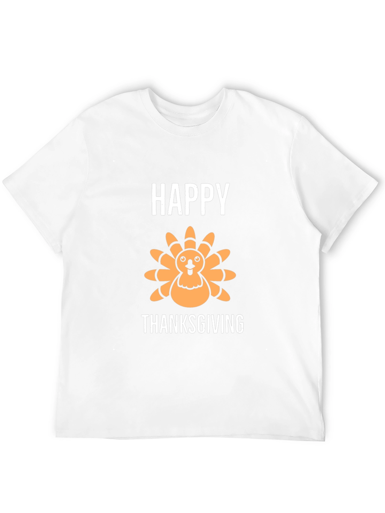 Happy Thanksgiving Turkey Graphic Tee