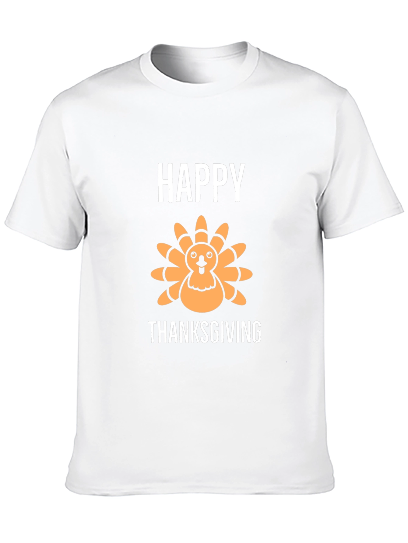 Happy Thanksgiving Turkey Graphic Tee