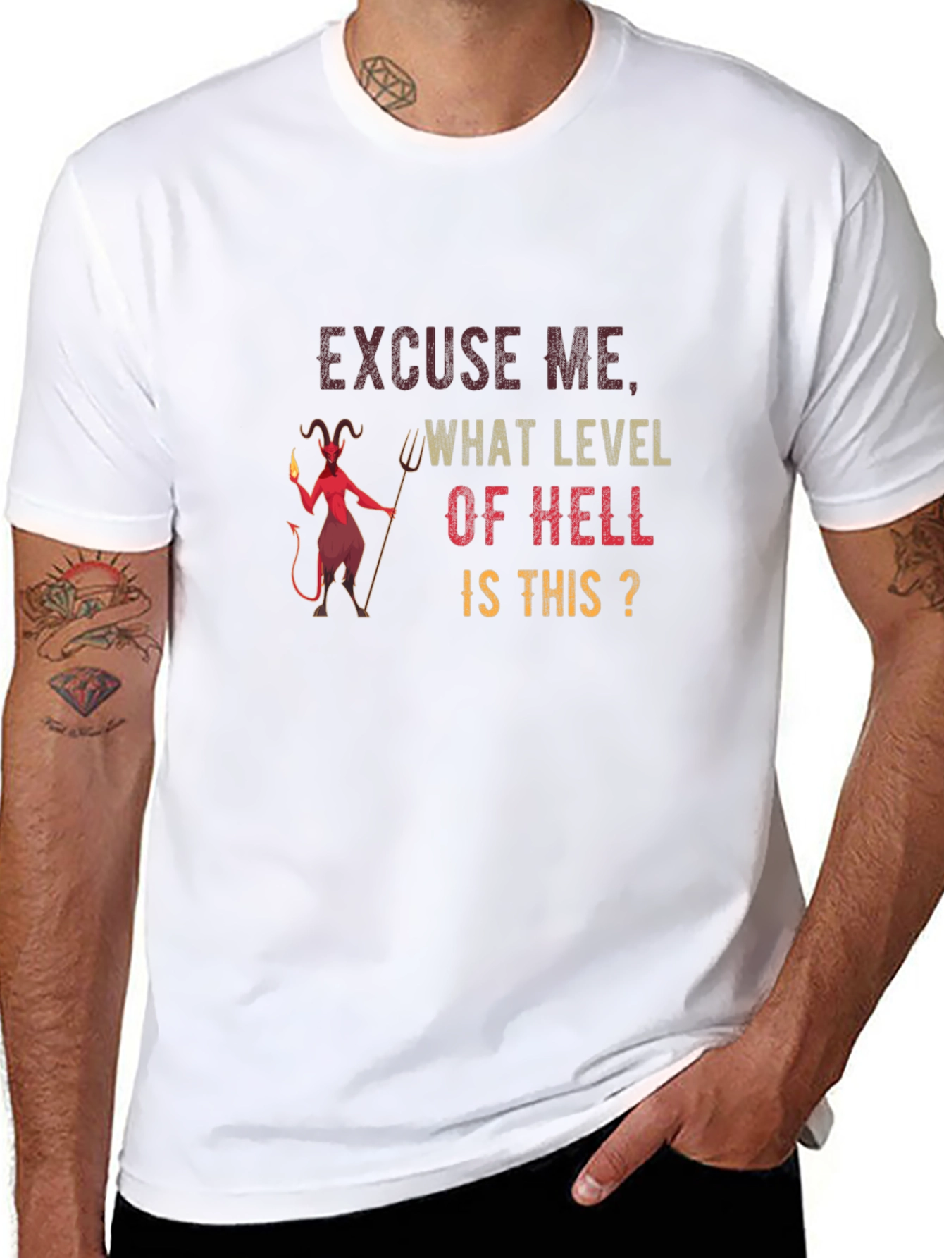 Excuse Me What Level of Hell T-Shirt