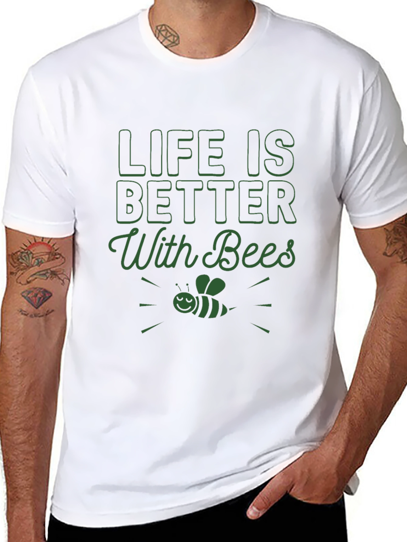 Life is Better with Bees Graphic Tee