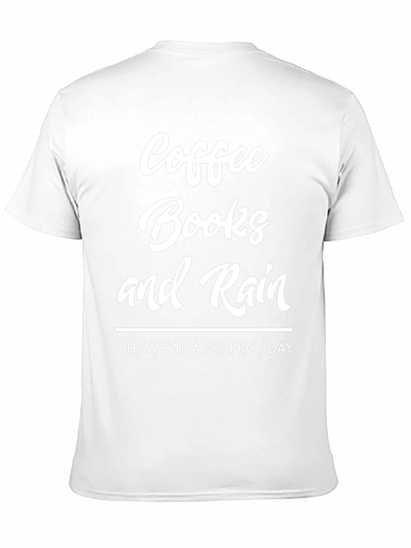 Coffee Books and Rain T-Shirt - Perfect Day Tee