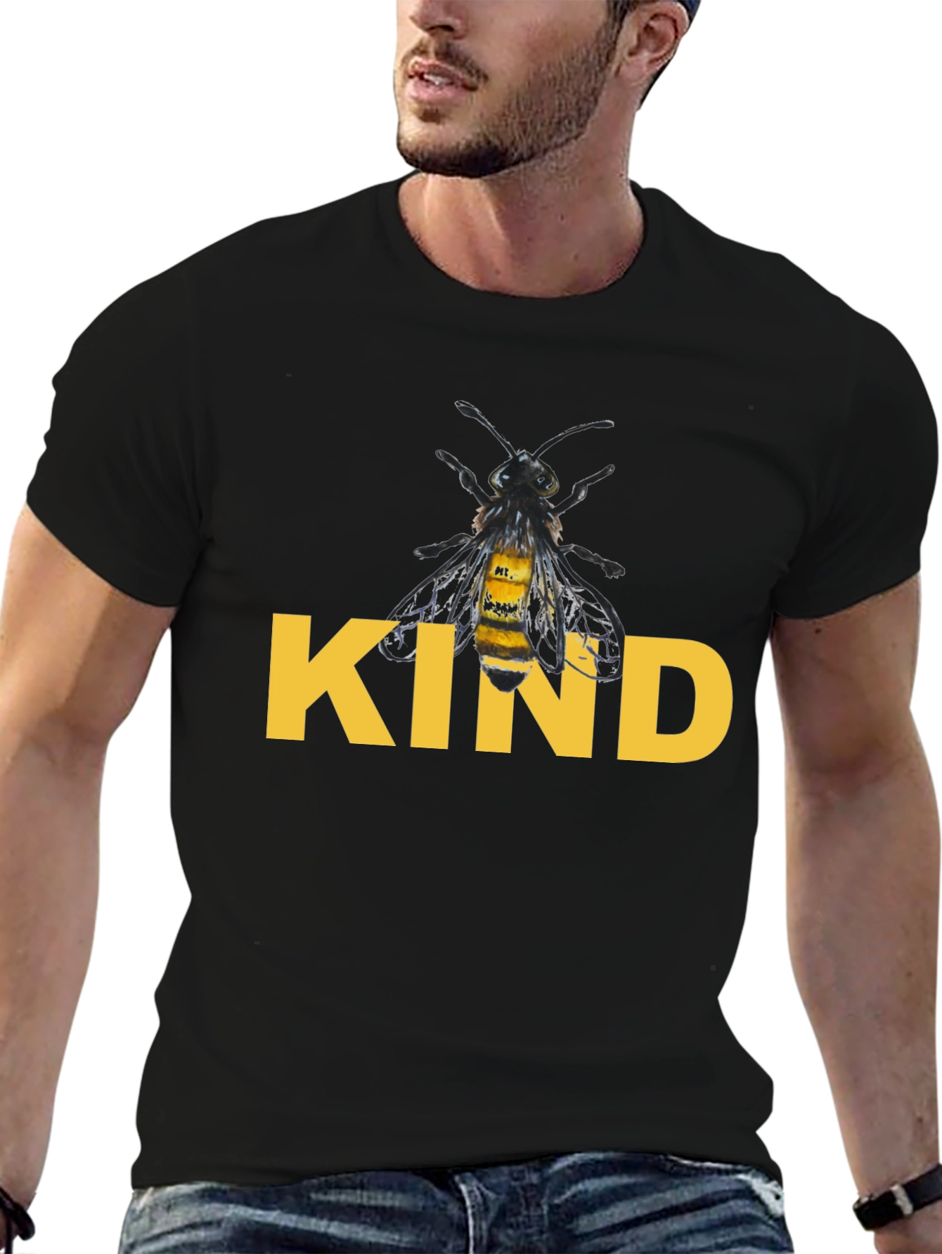 Be Kind Bee T-Shirt - Black