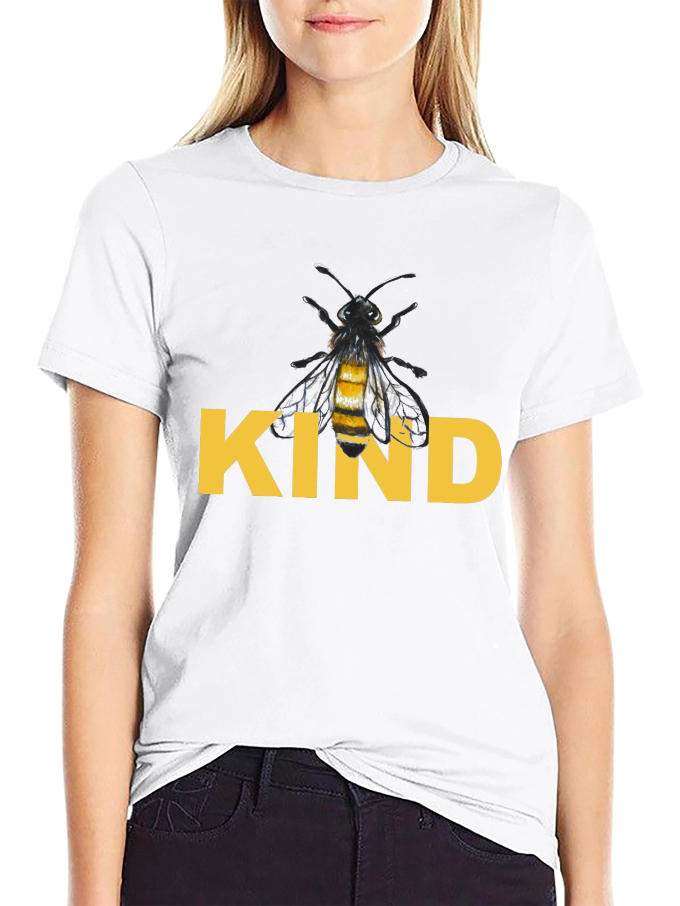 Be Kind Bee T-Shirt - Black