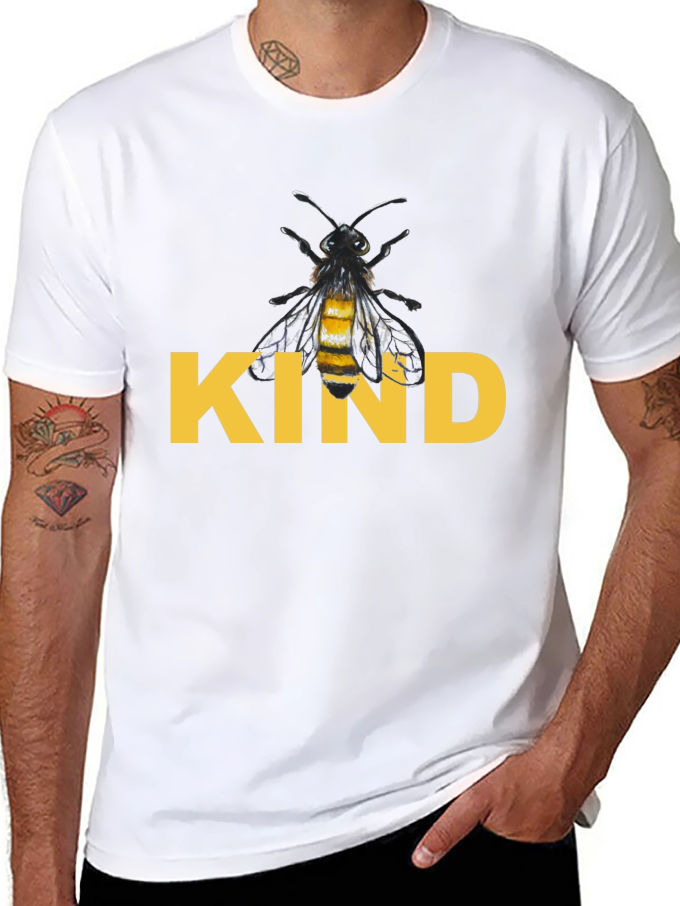 Be Kind Bee T-Shirt - Black