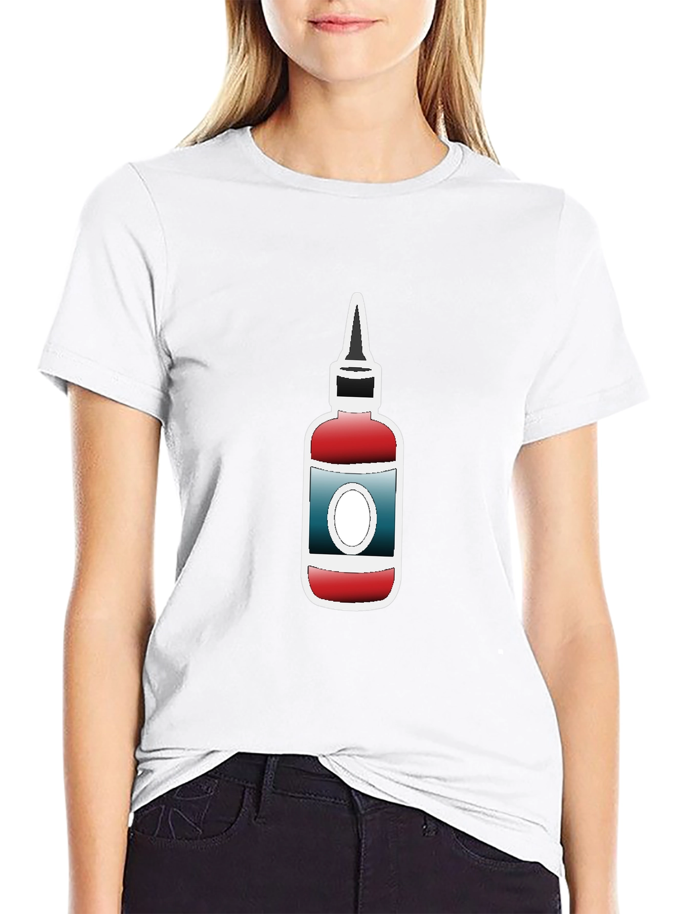 Red Bottle Graphic T-Shirt