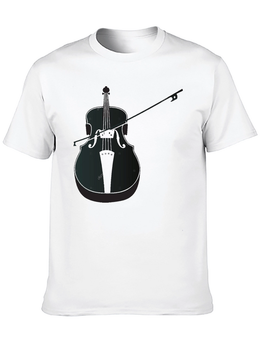 Cello Graphic T-Shirt - Music Lovers Tee