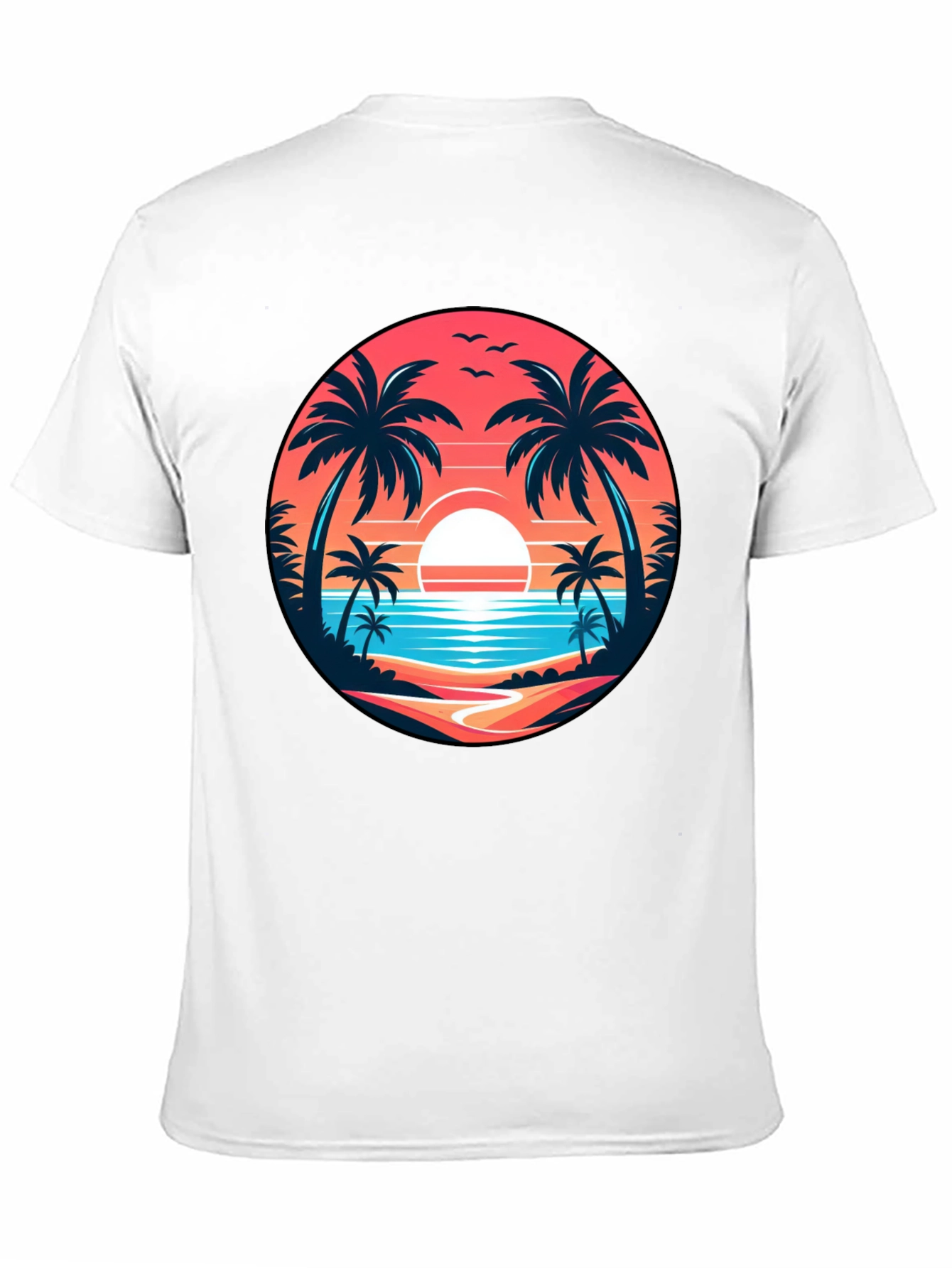 Tropical Paradise Graphic T-Shirt