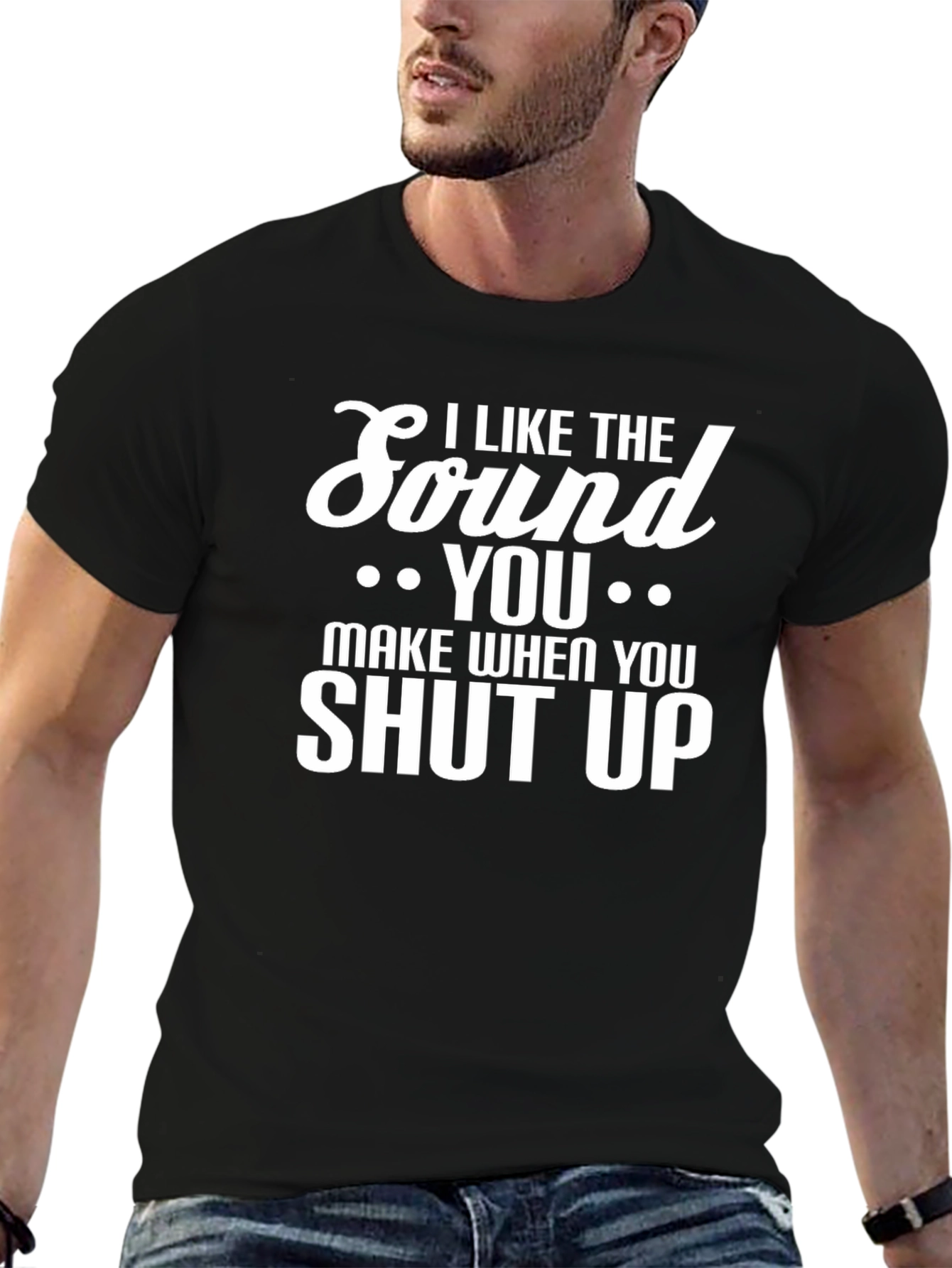 Sound Shut Up Funny Sarcastic T-Shirt