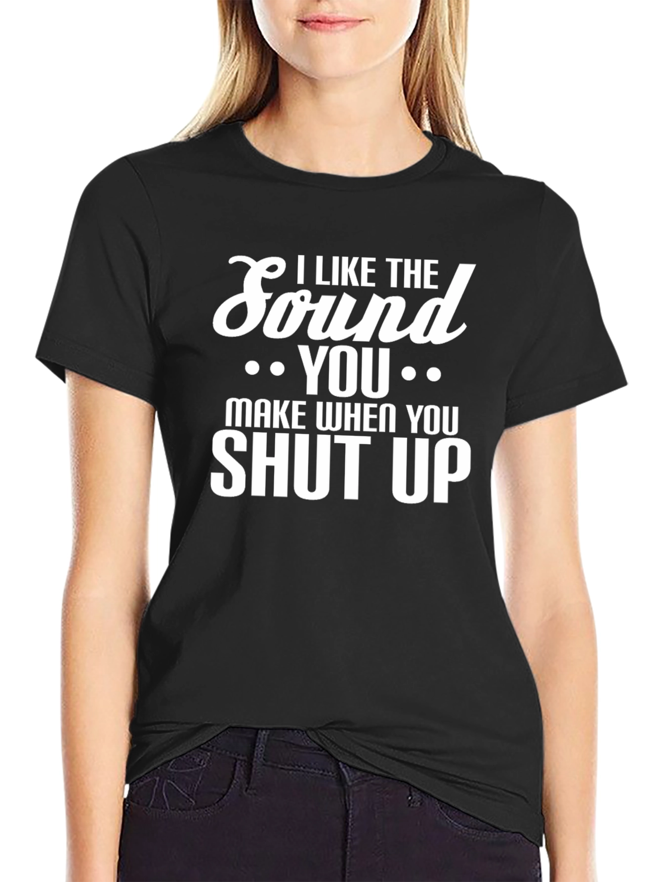 Sound Shut Up Funny Sarcastic T-Shirt