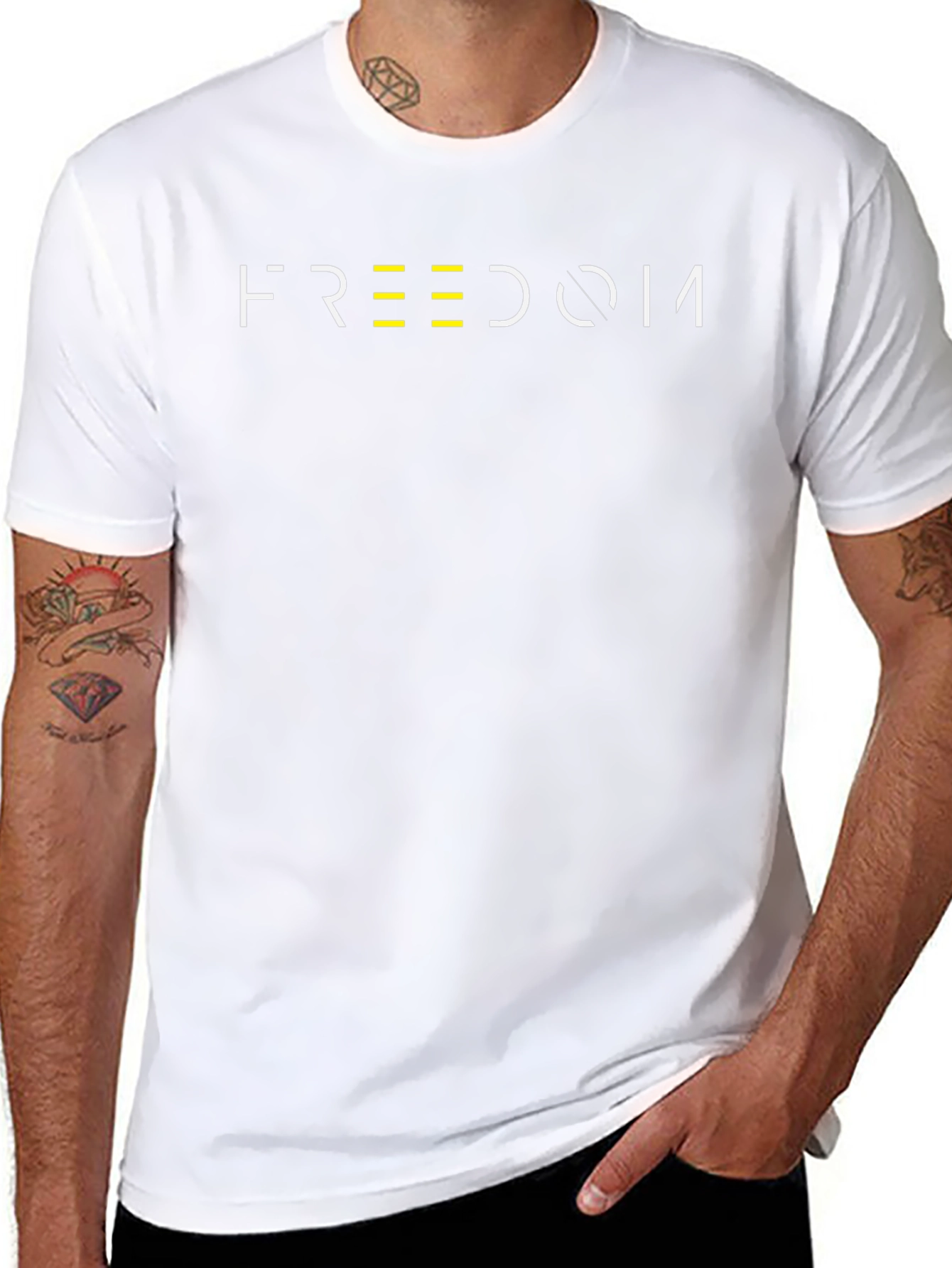 Freedom Graphic Tee - Modern Design
