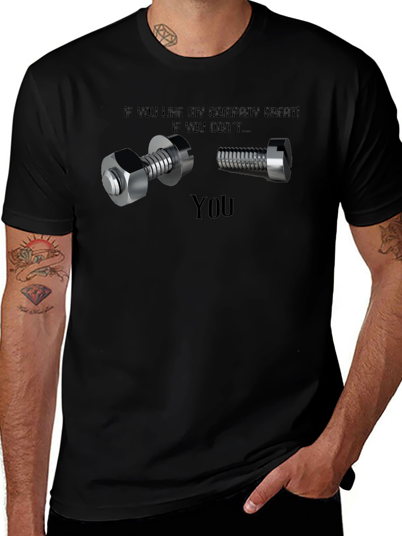 Nut You Bolt Funny Sarcastic T-Shirt