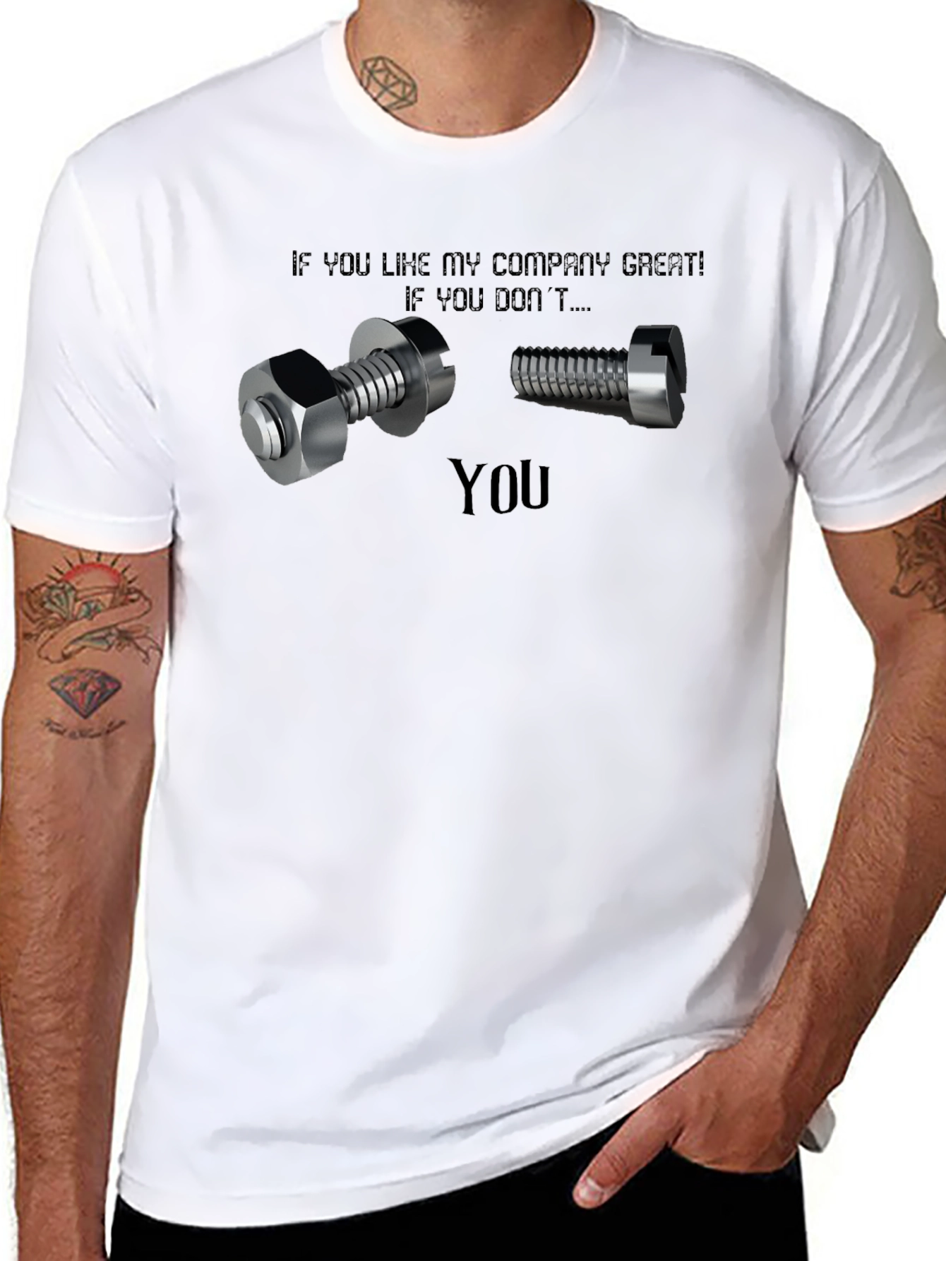 Nut You Bolt Funny Sarcastic T-Shirt
