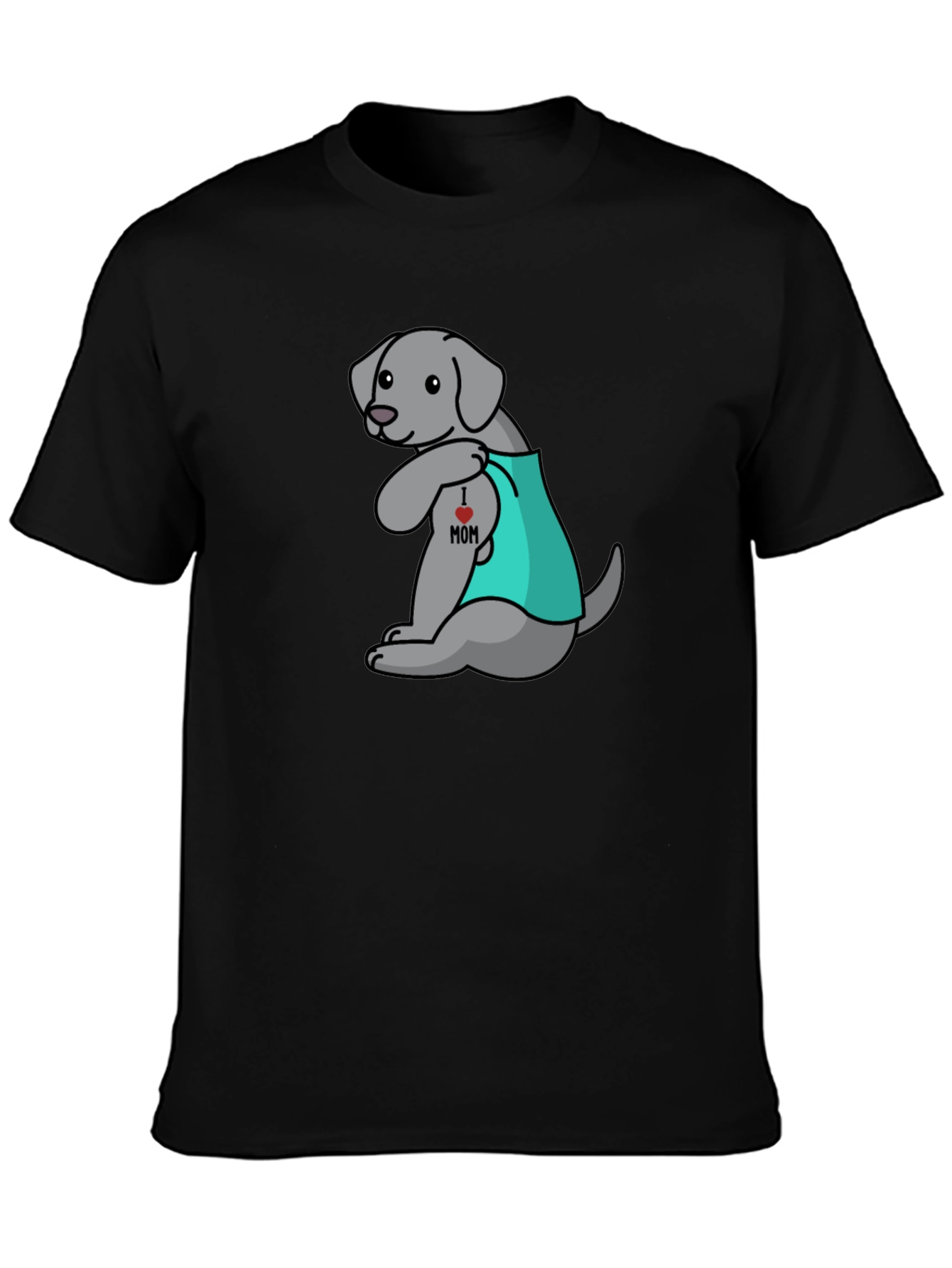 I Heart Mom Dog T-Shirt - Cute Canine Gift