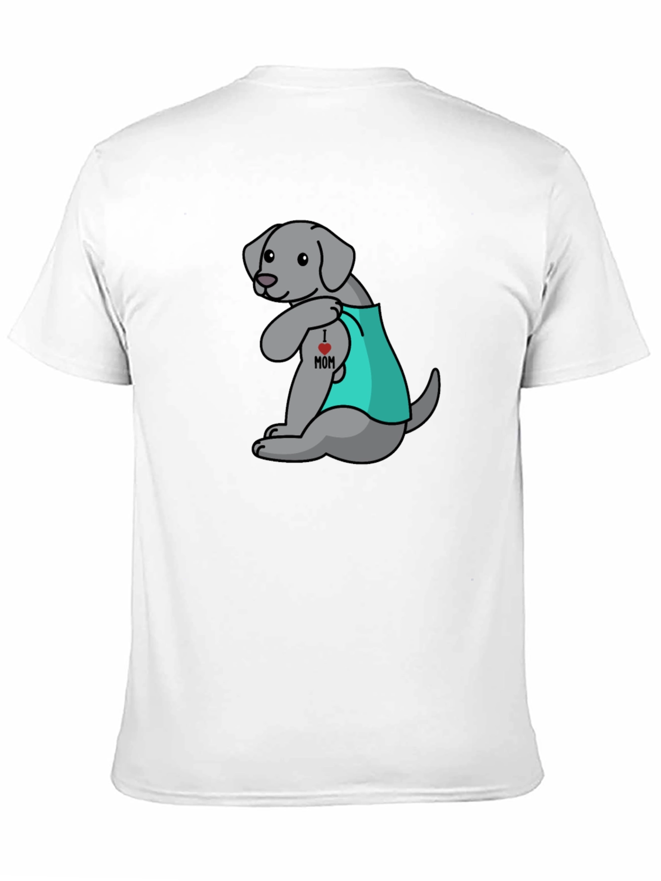 I Heart Mom Dog T-Shirt - Cute Canine Gift