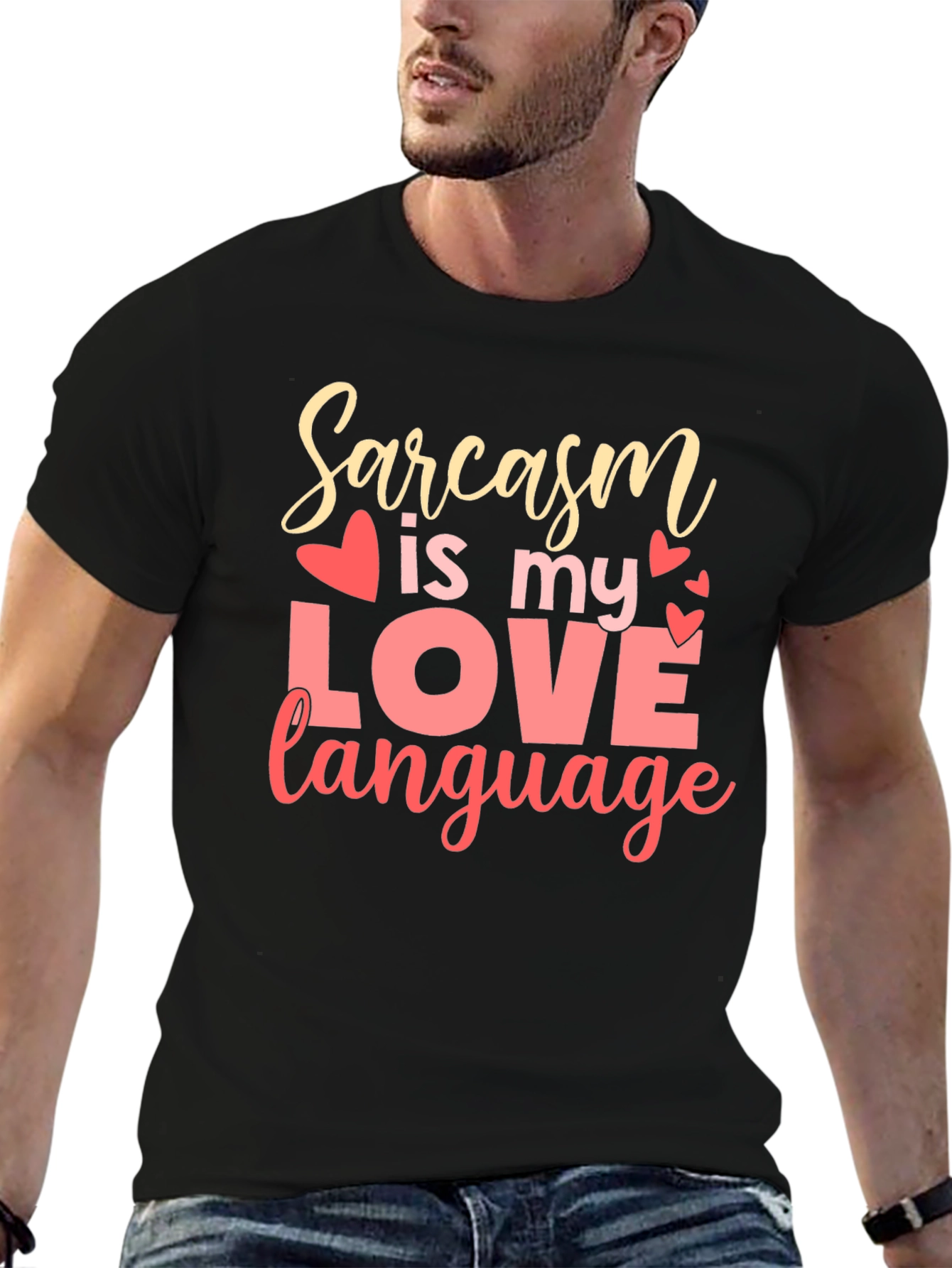 Sarcasm is My Love Language Graphic T-Shirt