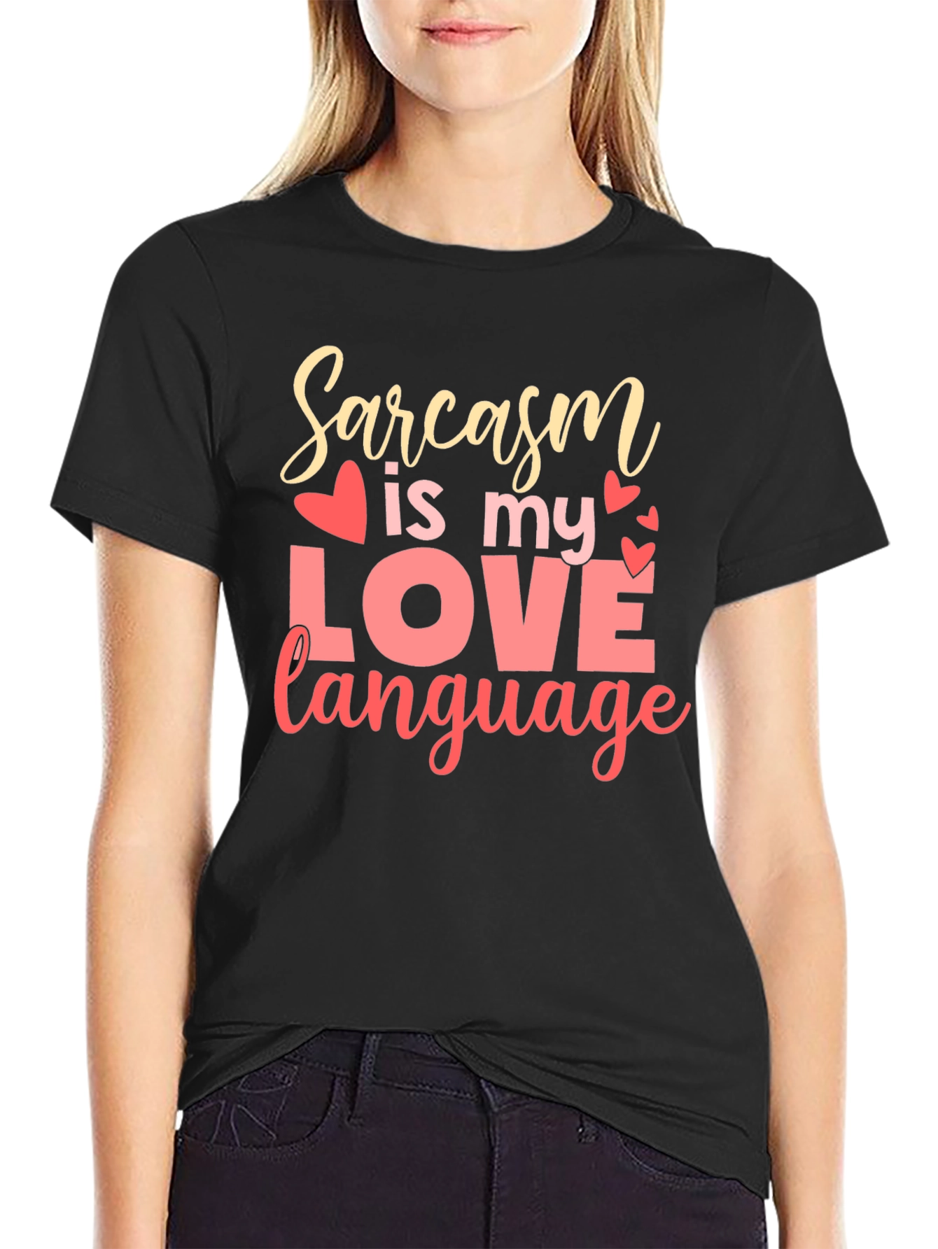 Sarcasm is My Love Language Graphic T-Shirt