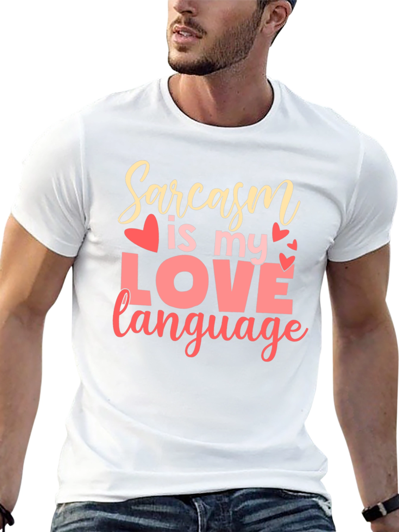 Sarcasm is My Love Language Graphic T-Shirt