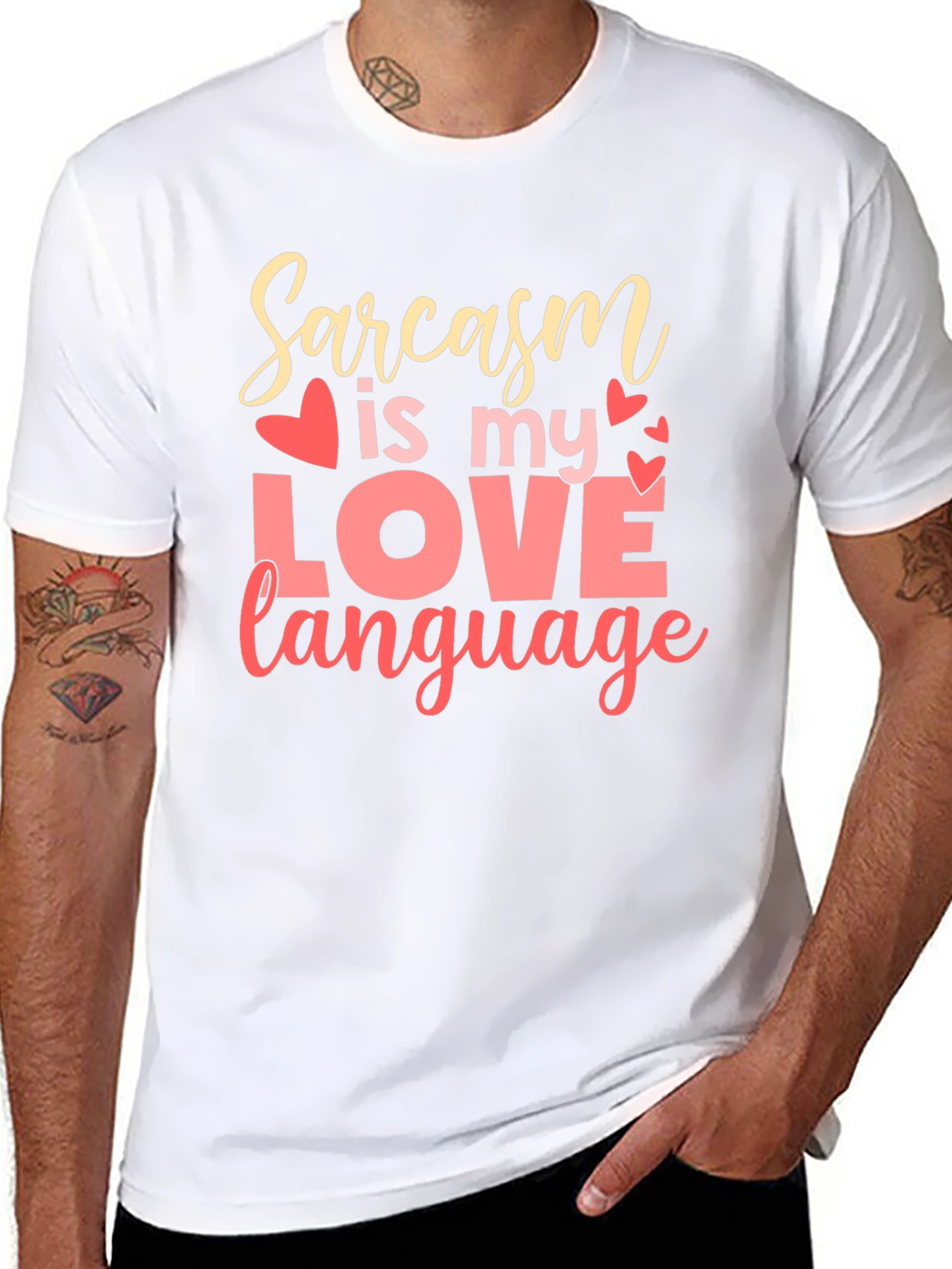 Sarcasm is My Love Language Graphic T-Shirt