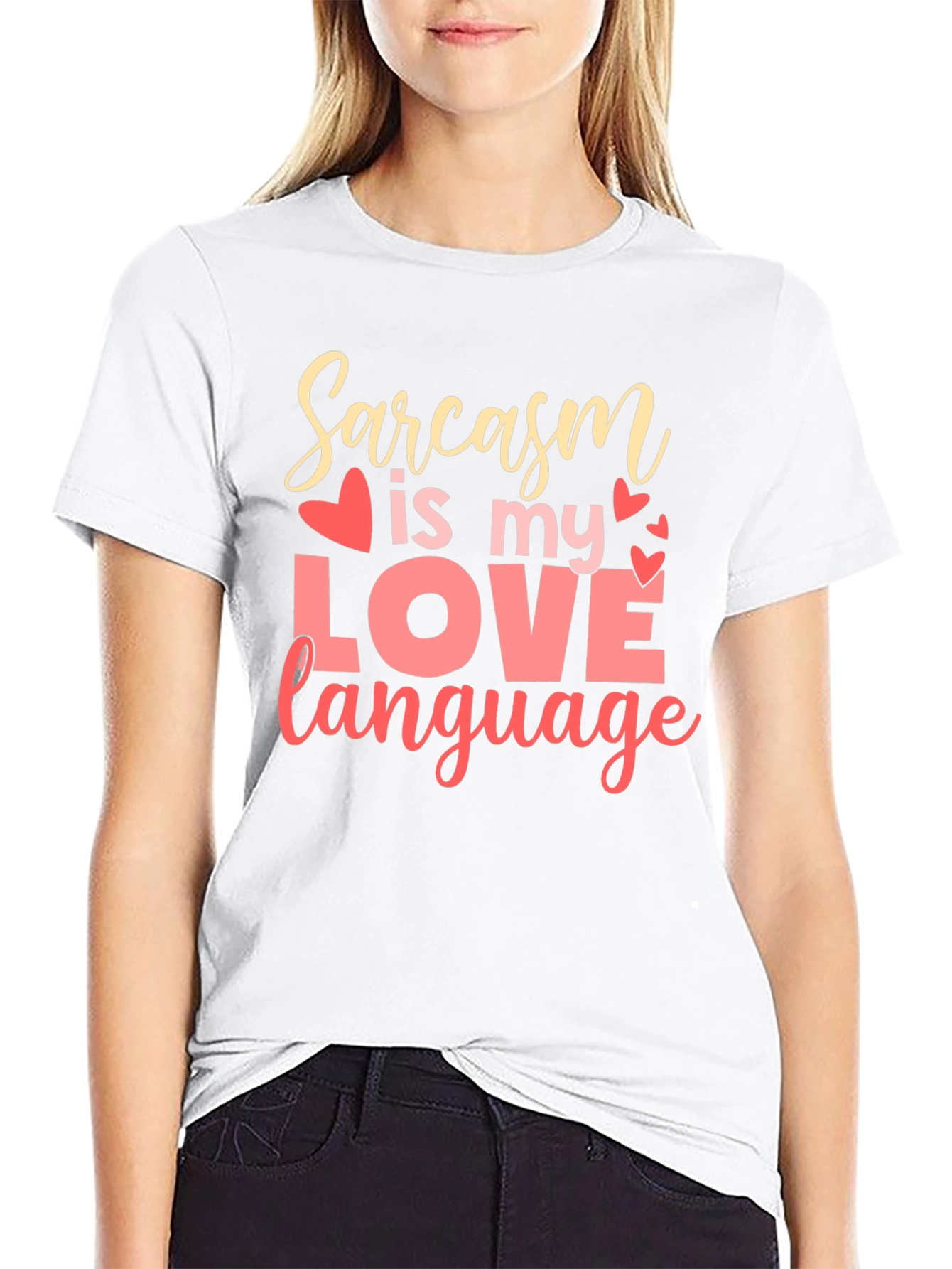 Sarcasm is My Love Language Graphic T-Shirt