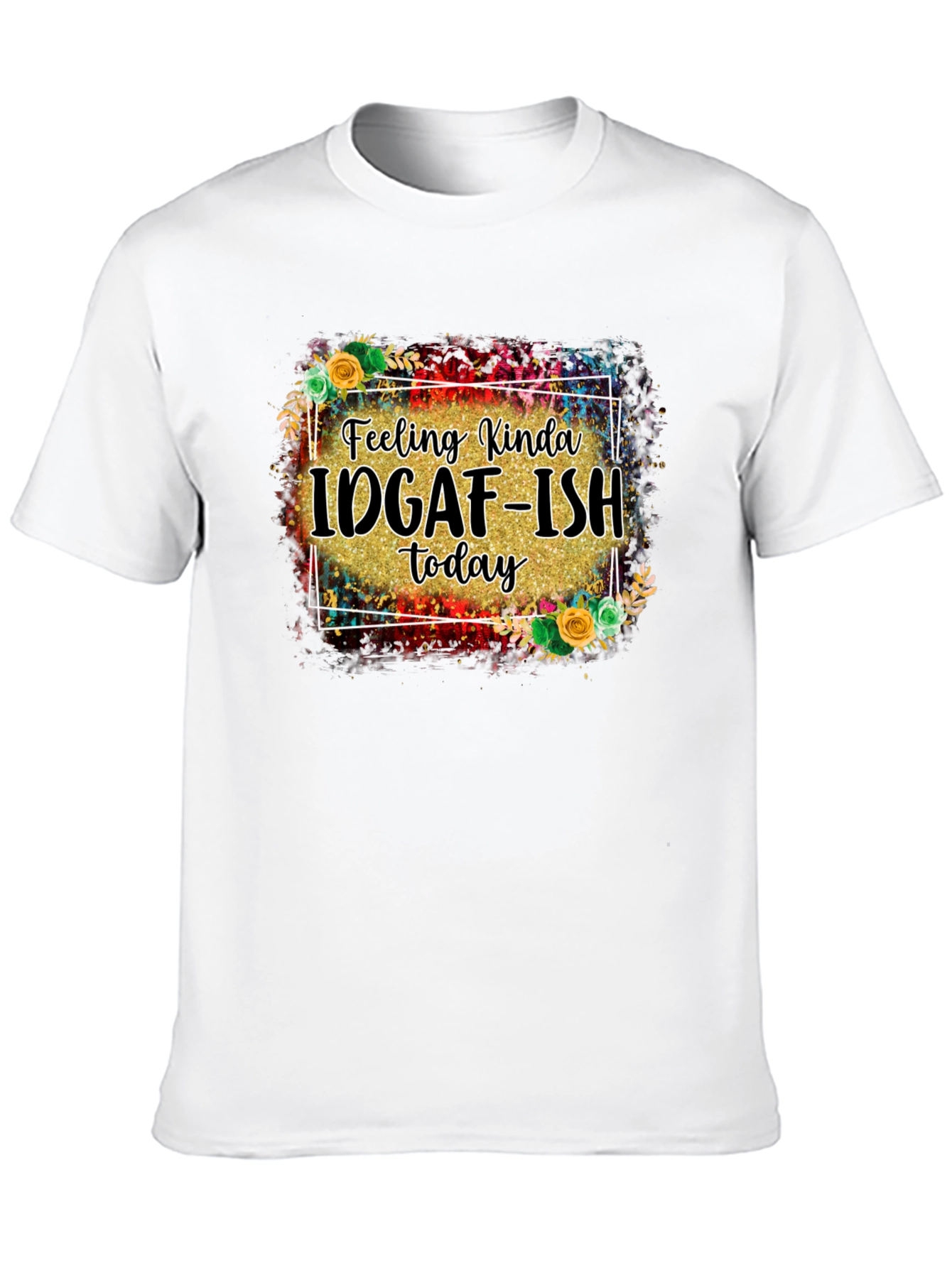IDGAF-ISH Graphic Tee - Black