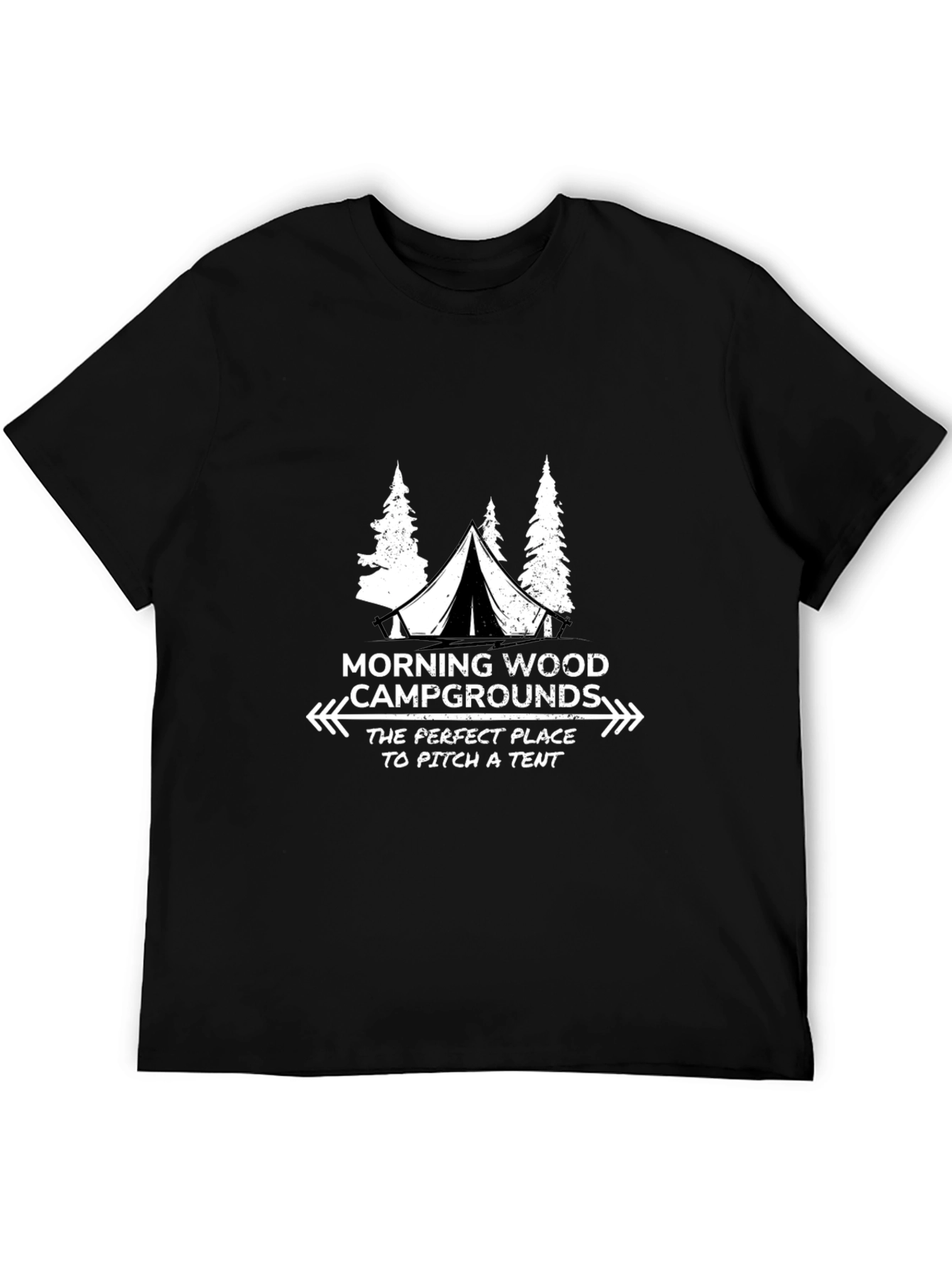 Morning Wood Campground Graphic Tee