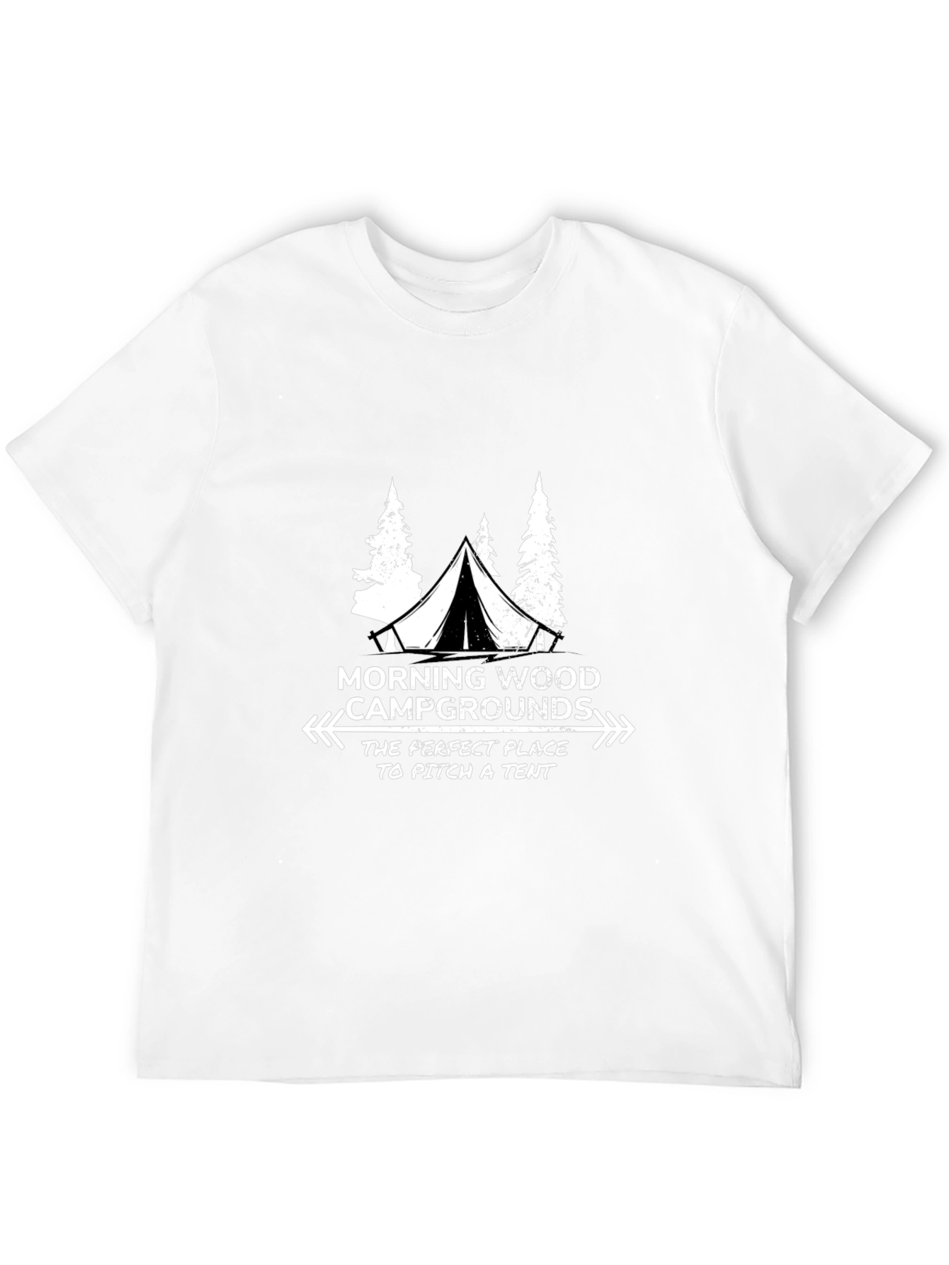 Morning Wood Campground Graphic Tee