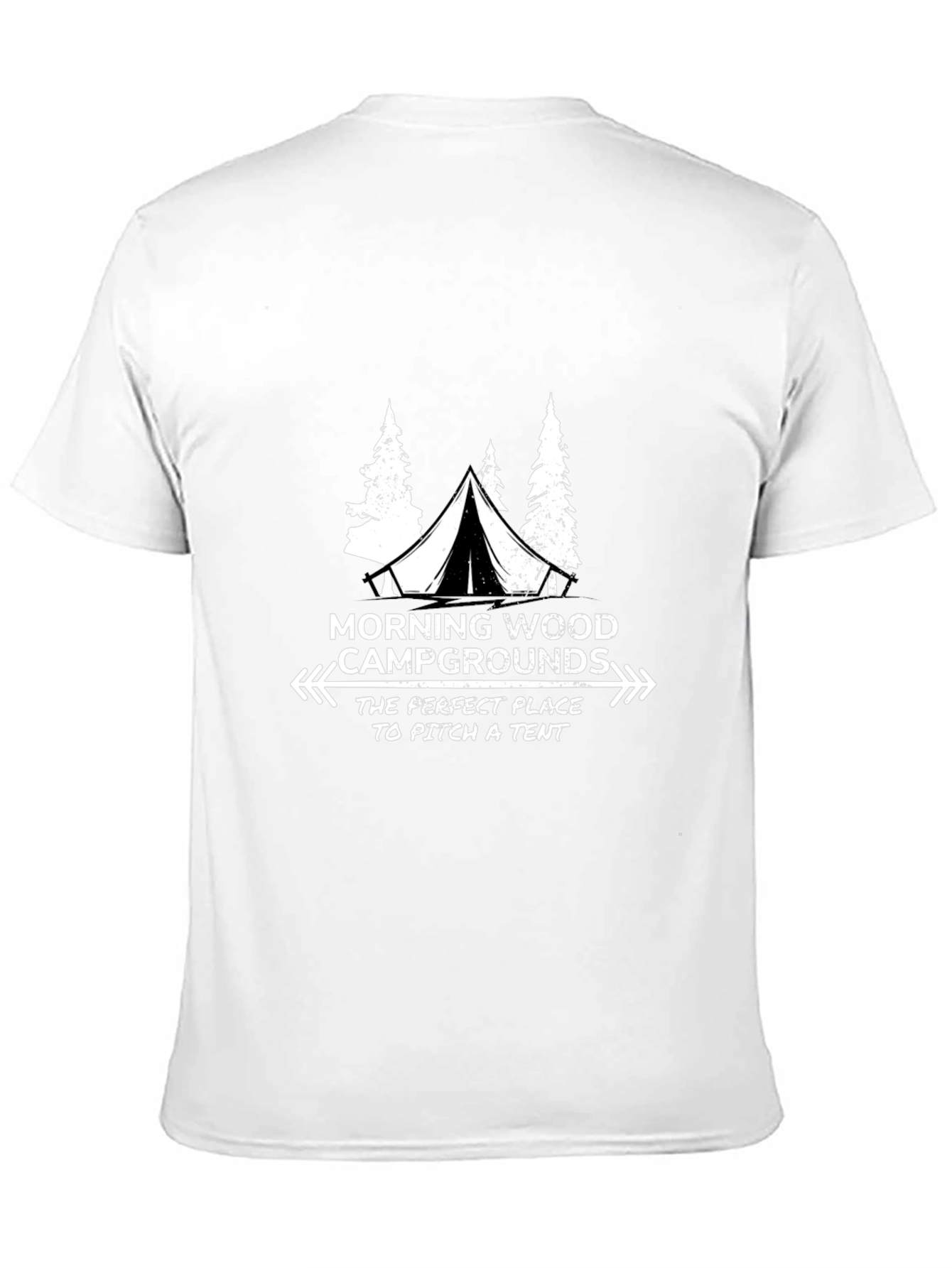 Morning Wood Campground Graphic Tee