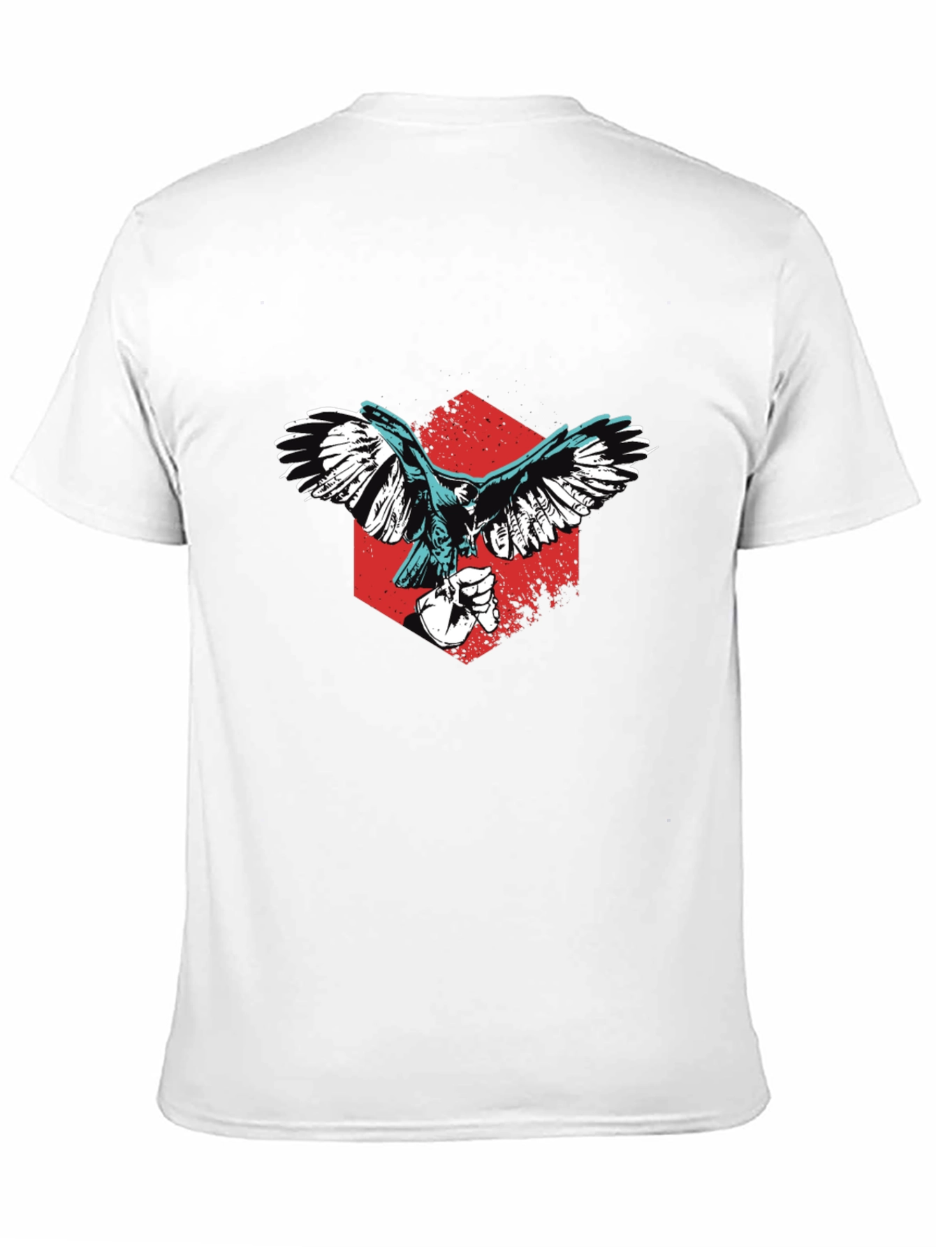 Raven & Skull Graphic Tee - Mens Black T-Shirt