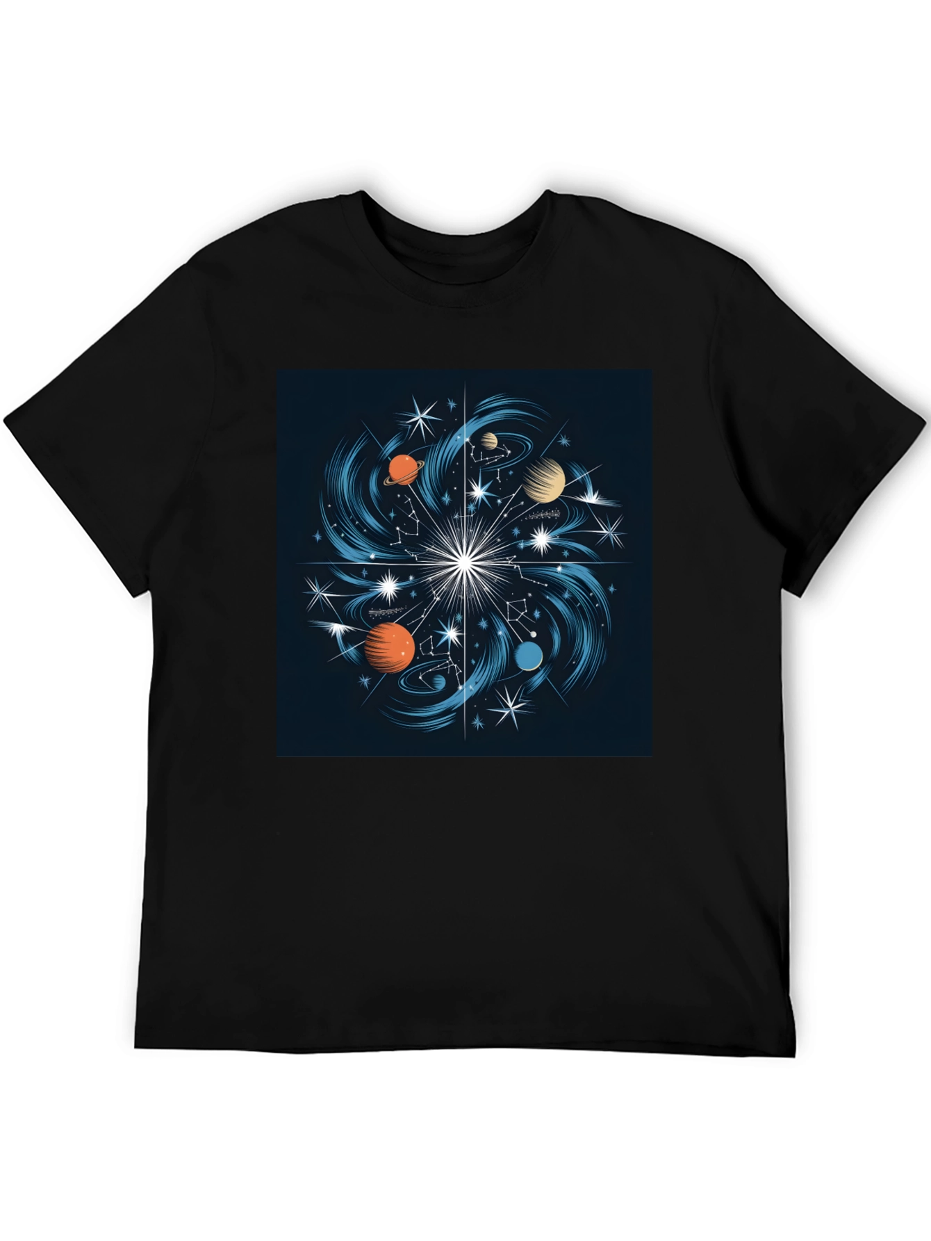 Cosmic Galaxy T-Shirt - Unisex Celestial Design