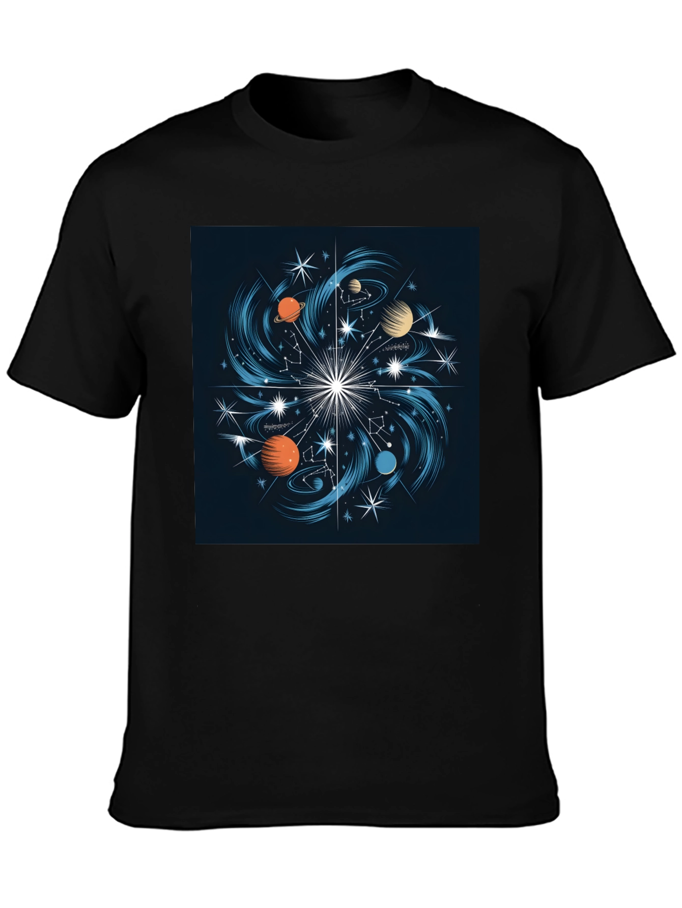 Cosmic Galaxy T-Shirt - Unisex Celestial Design