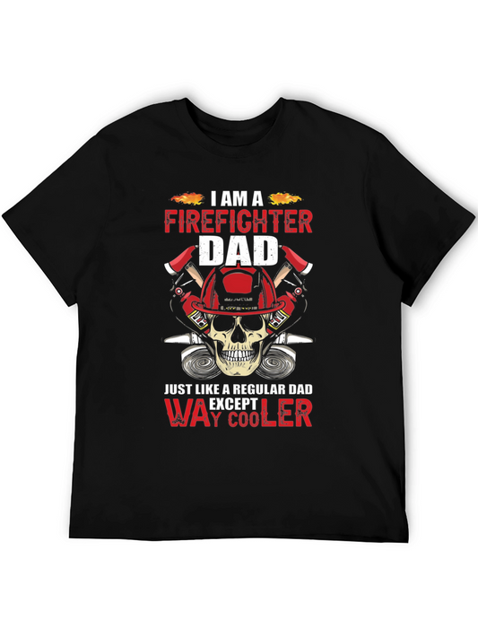 Firefighter Dad Graphic Tee