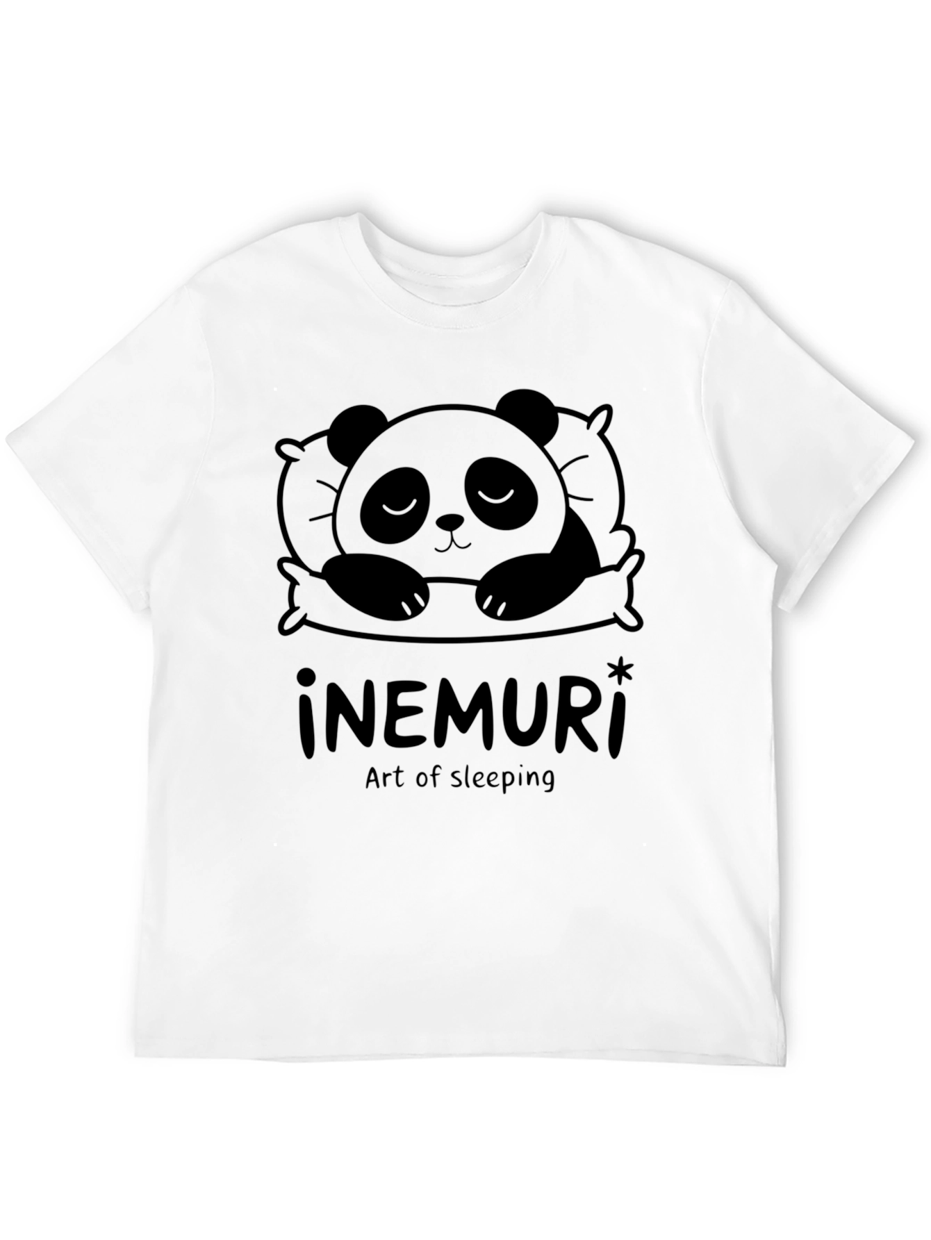 Inemuri Art of Sleeping Panda Graphic Tee