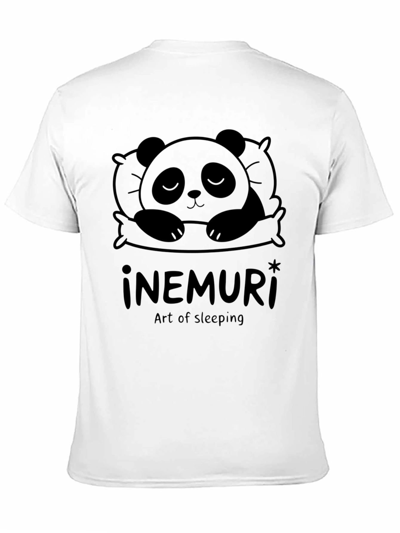 Inemuri Art of Sleeping Panda Graphic Tee
