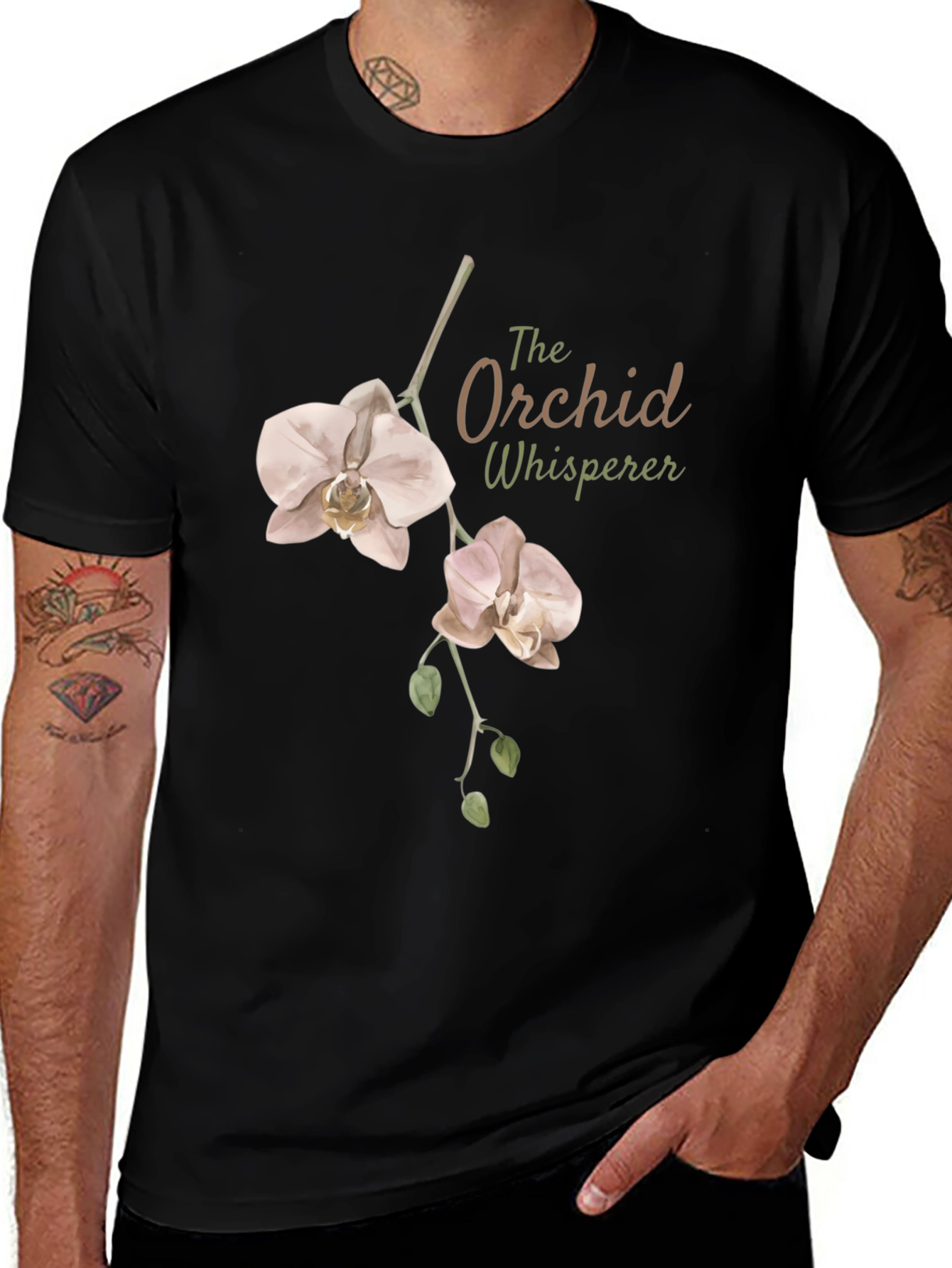 Orchid Whisperer Graphic Tee