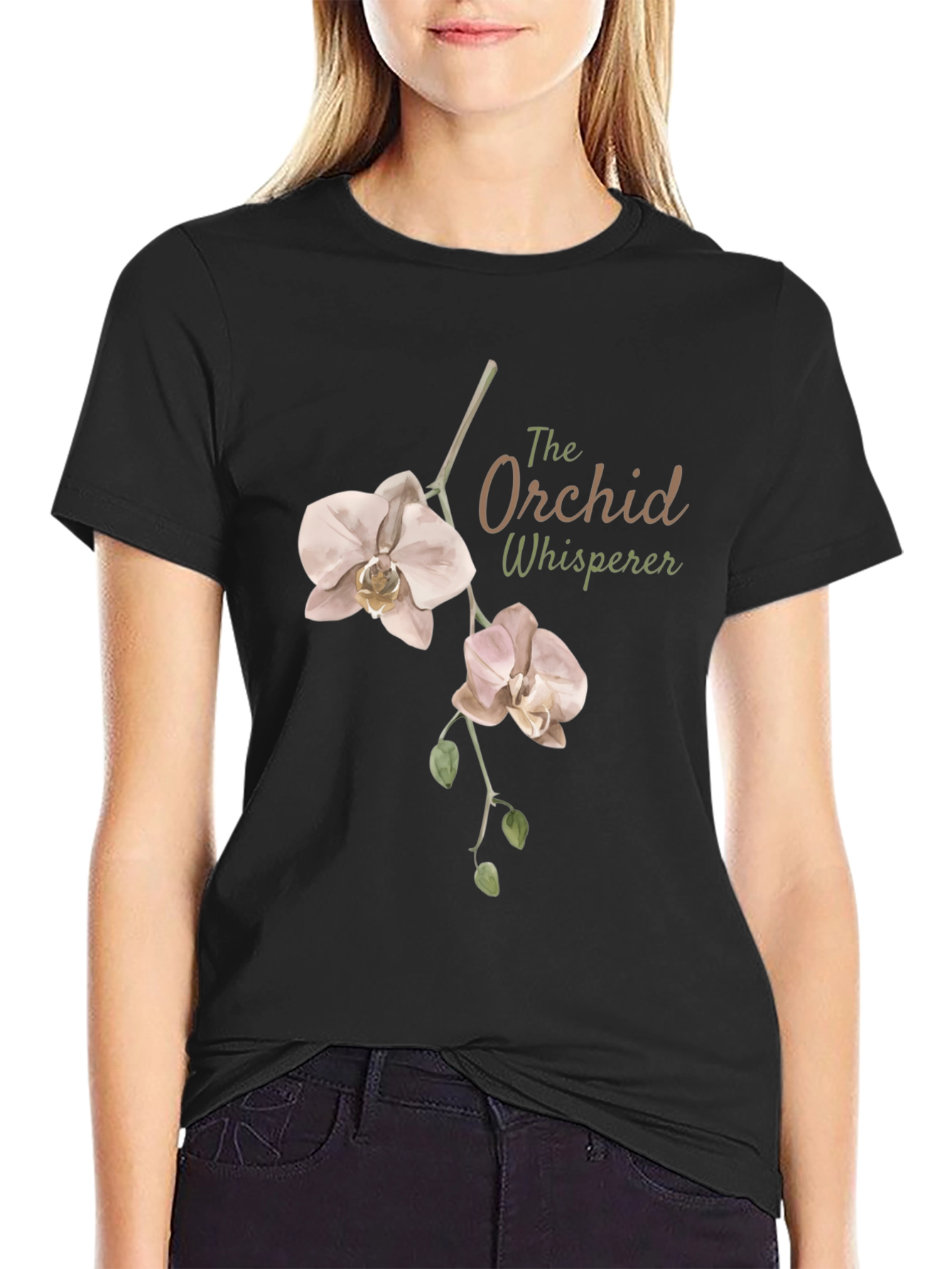 Orchid Whisperer Graphic Tee