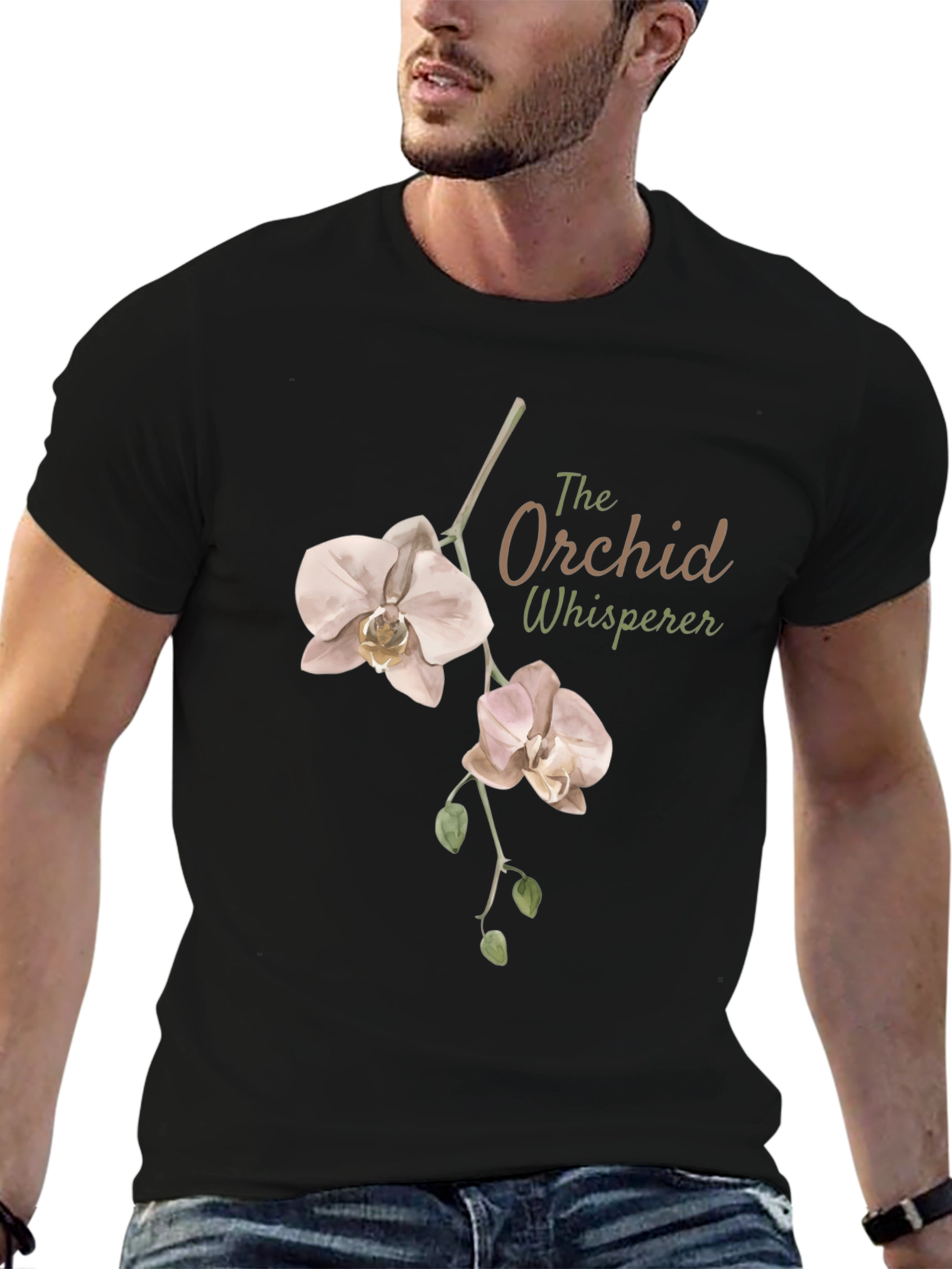 Orchid Whisperer Graphic Tee