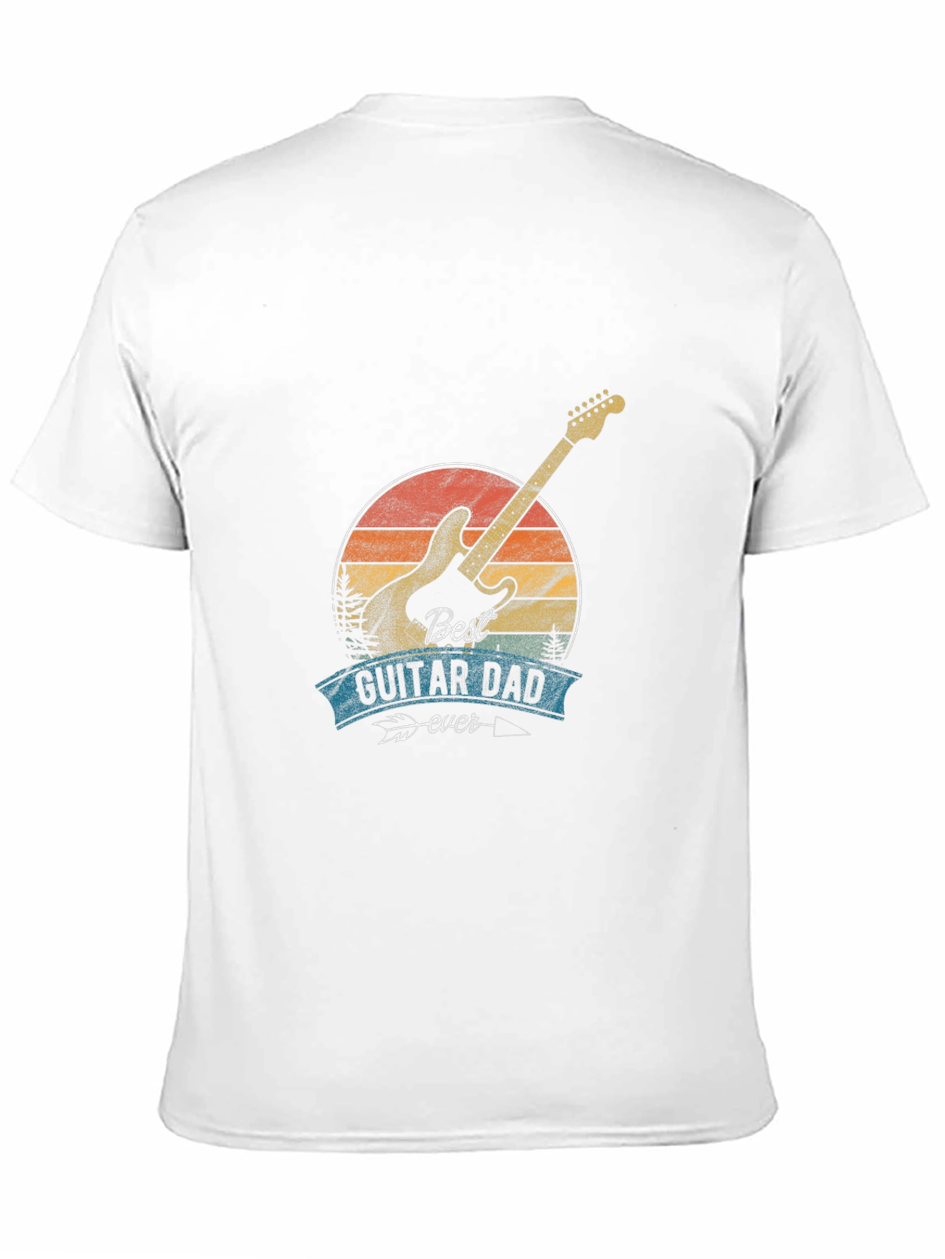 Best Guitar Dad Ever Graphic T-Shirt
