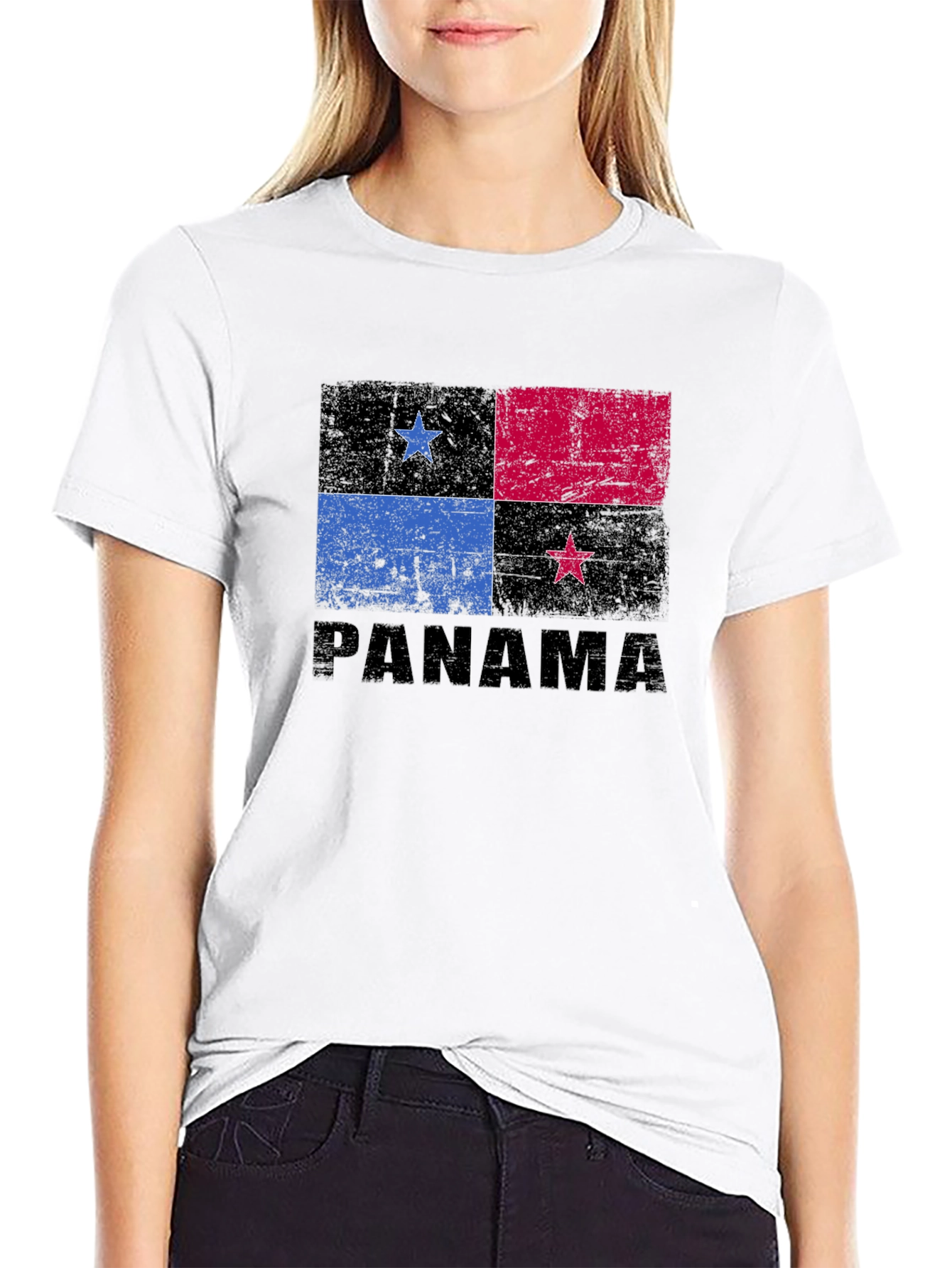 Panama Flag Graphic T-Shirt