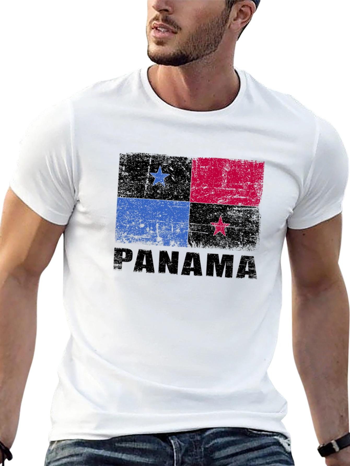 Panama Flag Graphic T-Shirt