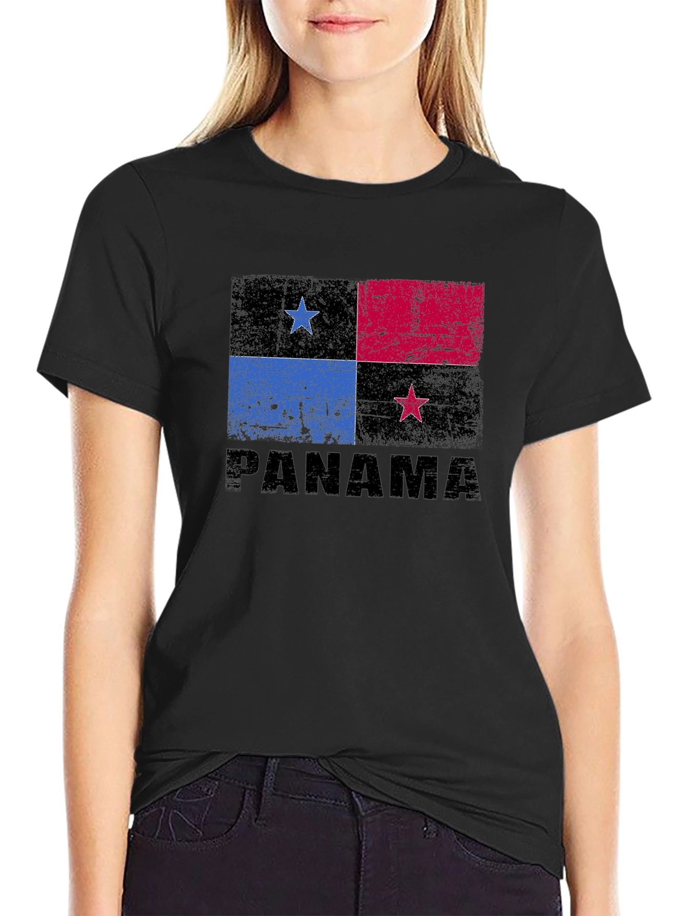 Panama Flag Graphic T-Shirt